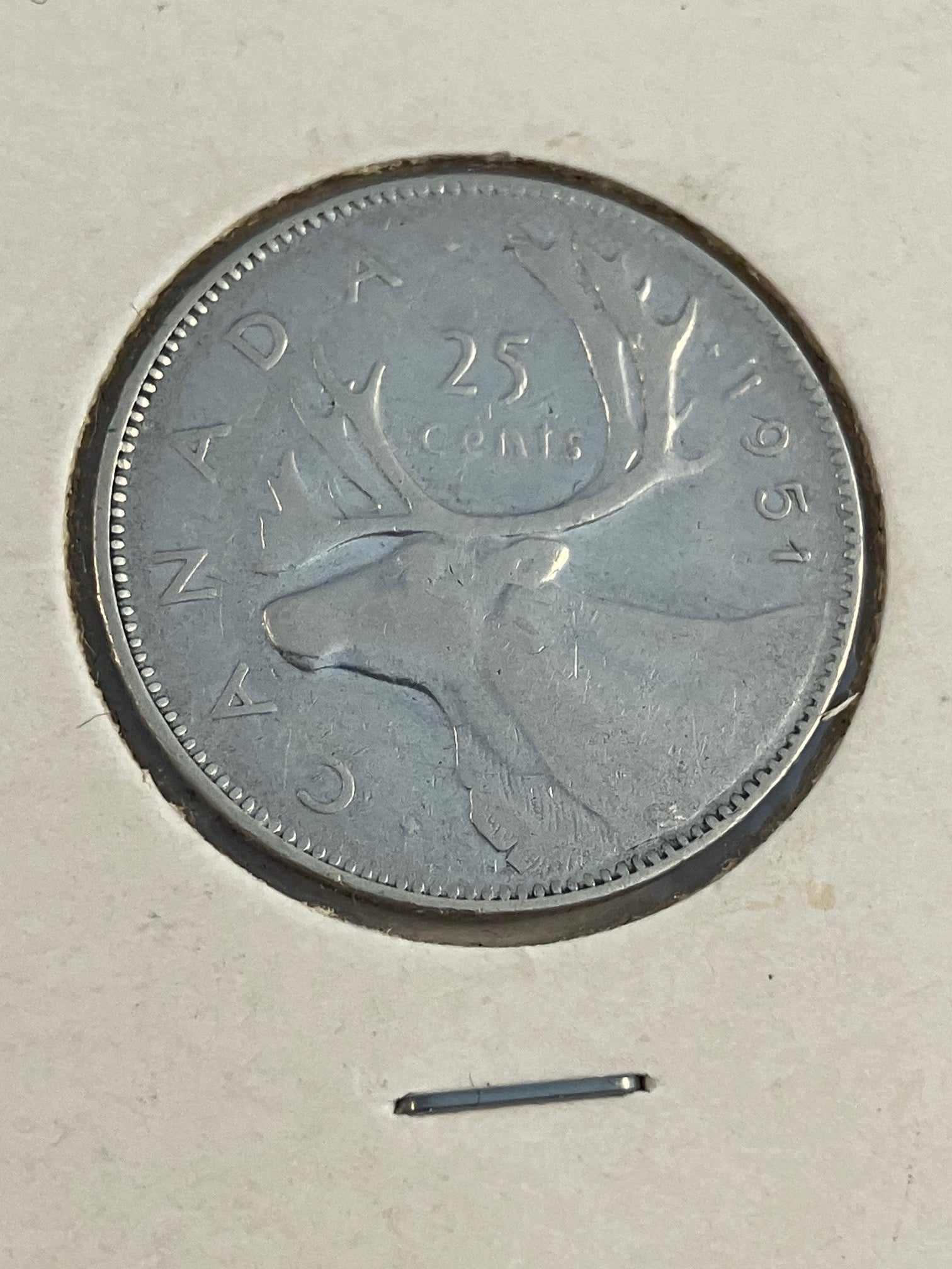 25 Cents Canada 1951