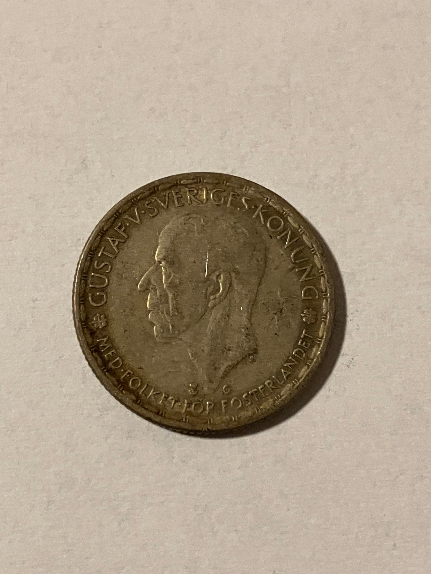 1 Krona 1944 Sweden - Silver