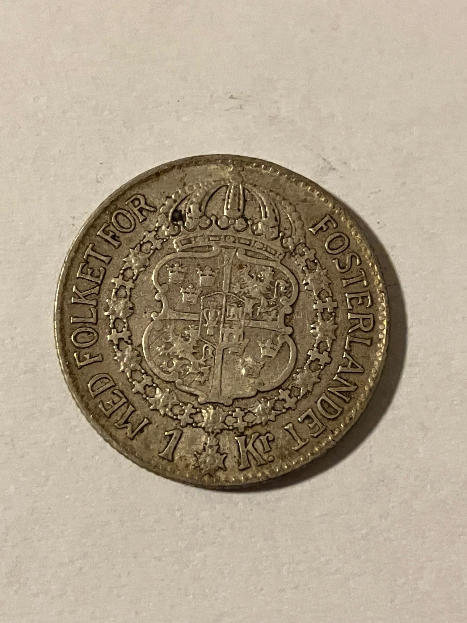 1 Krona 1941 Sweden - Silver