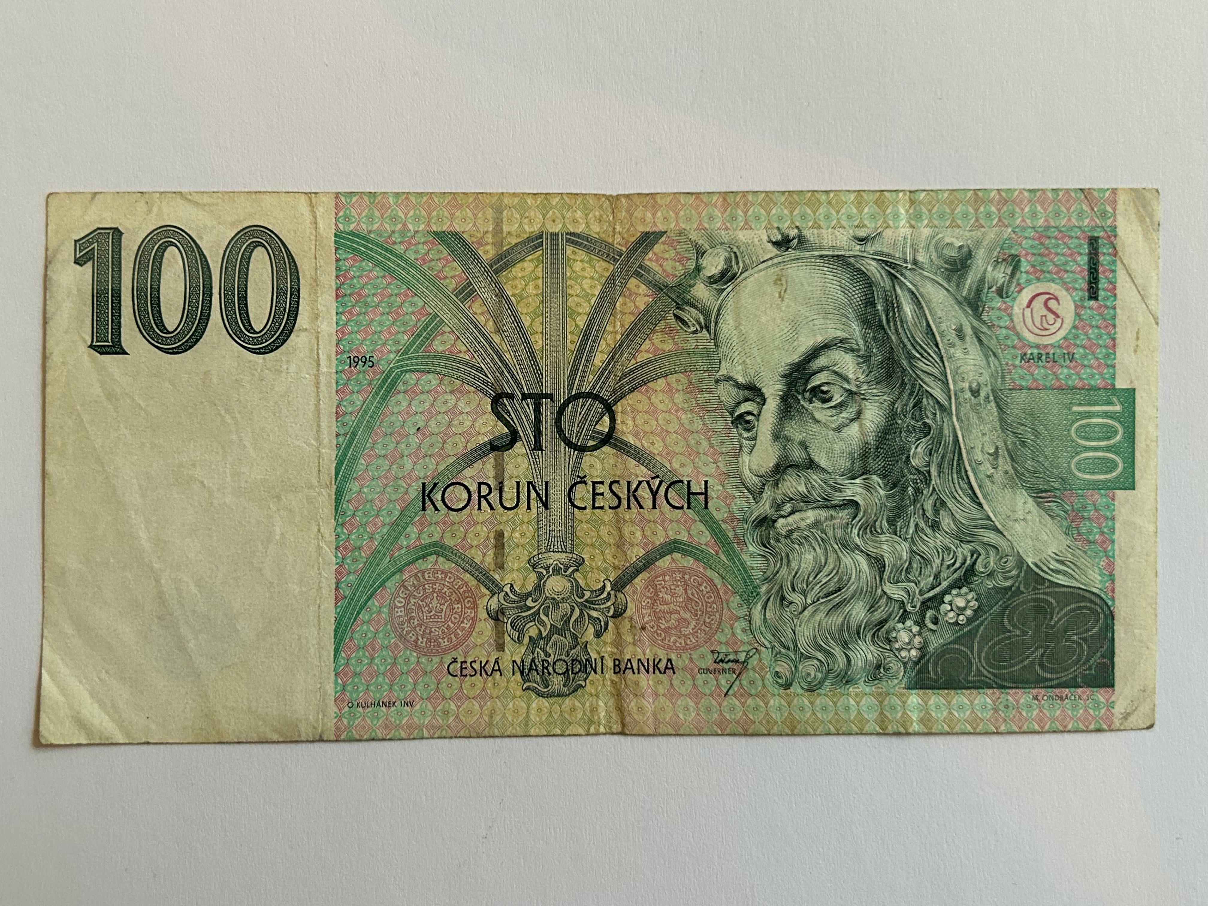 100 Korun Czech Republic 1995