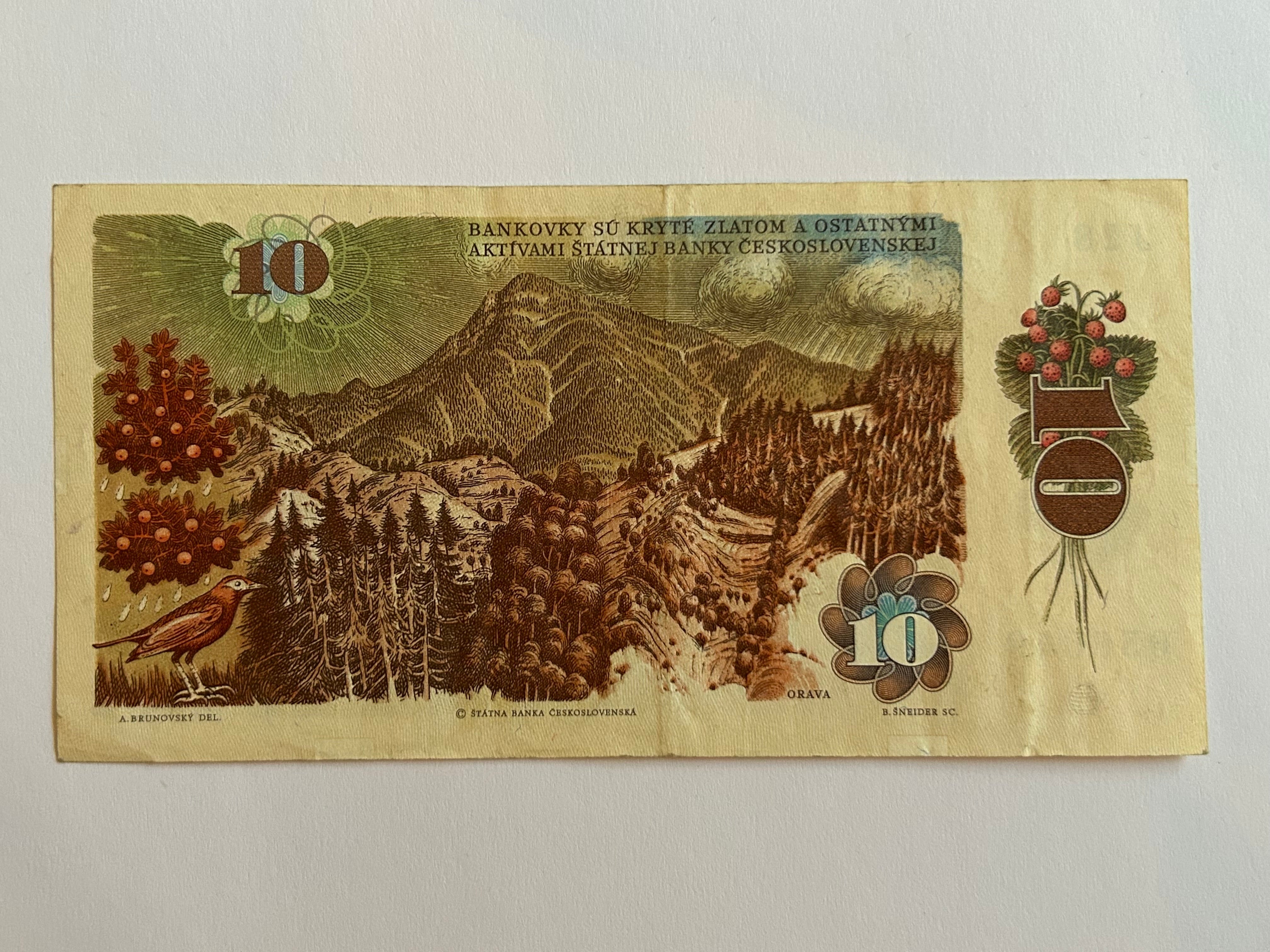 10 Korun Czech Republic 1986