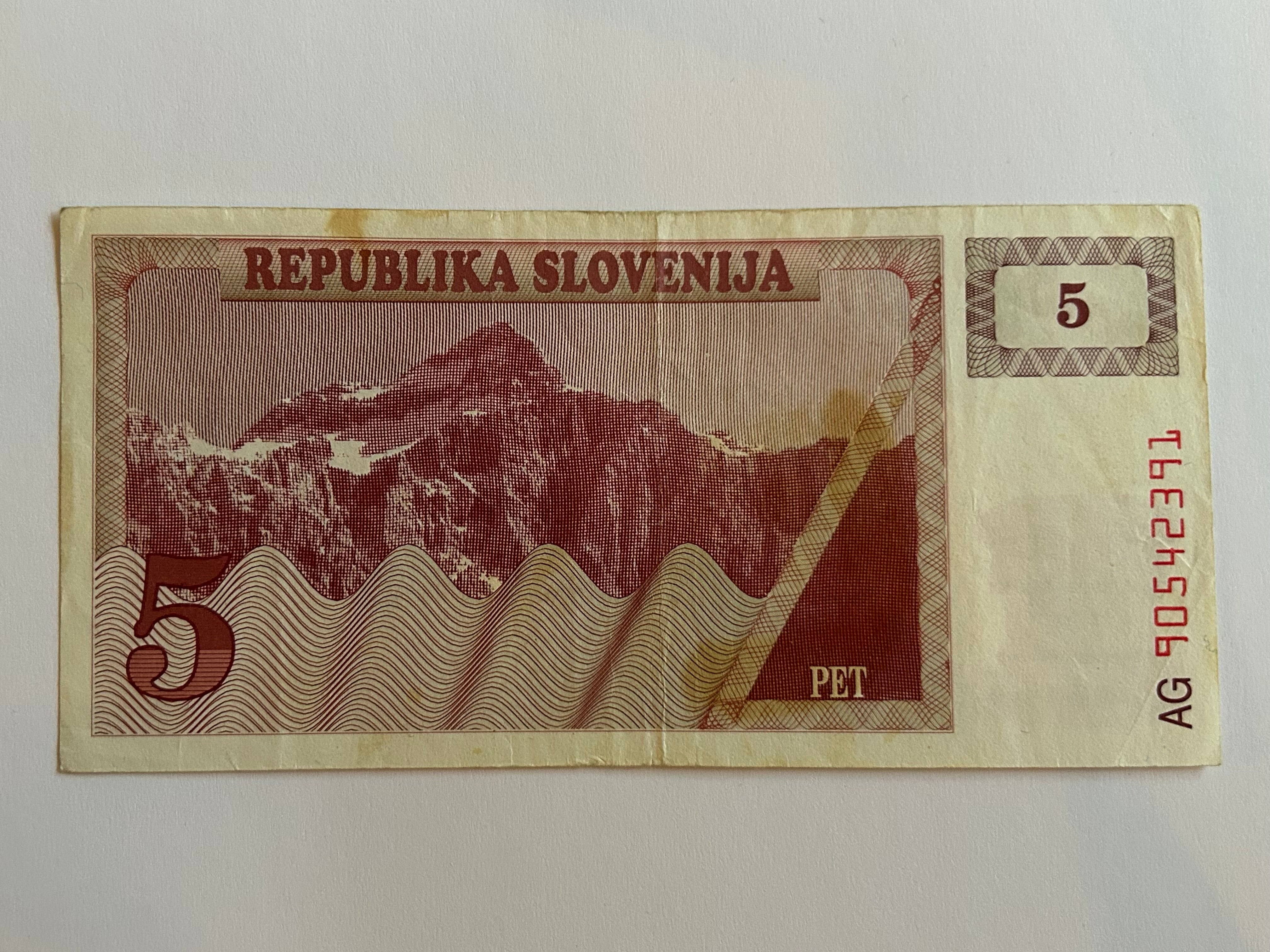 5 Tolar Slovenia