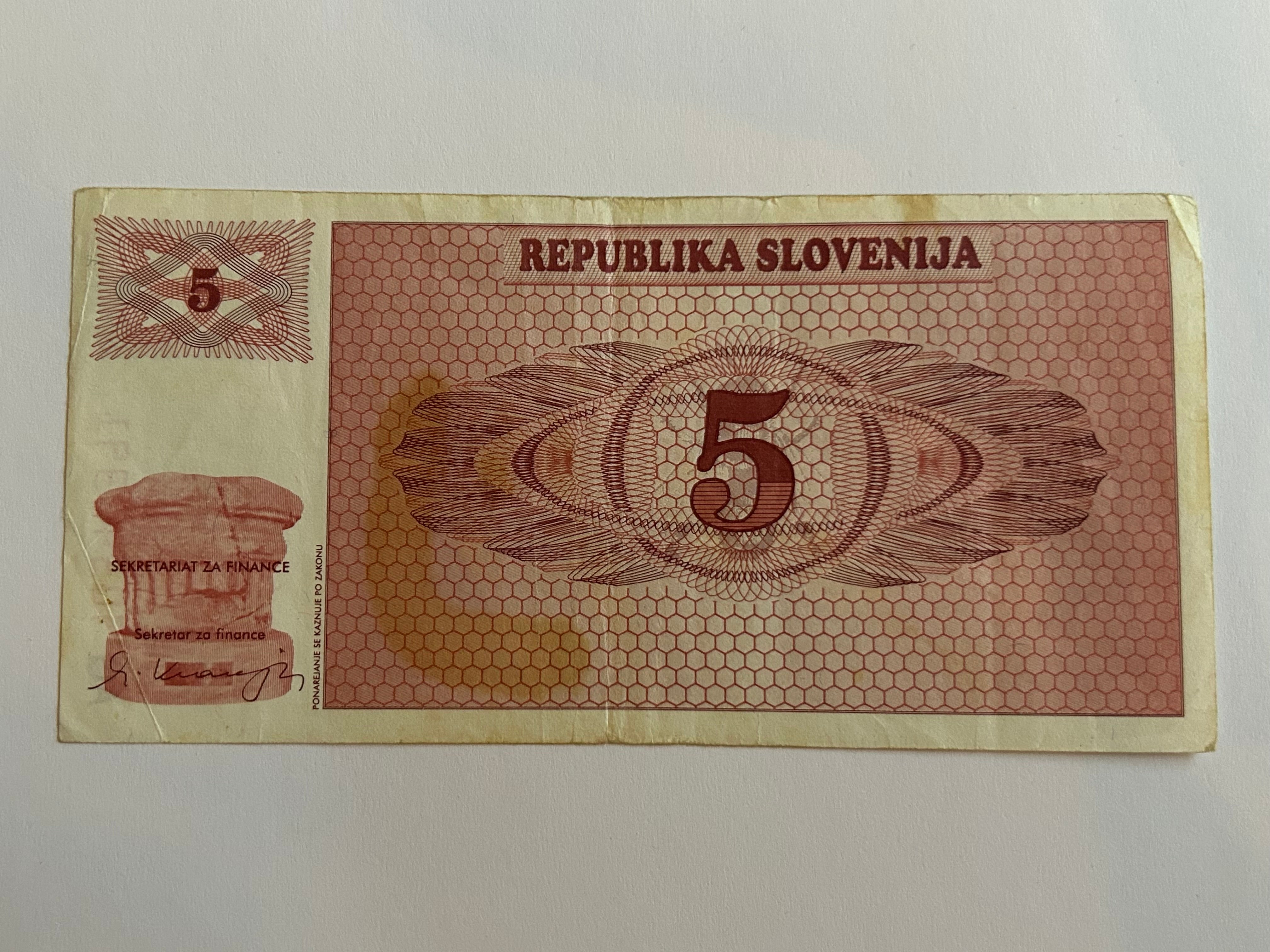 5 Tolar Slovenia