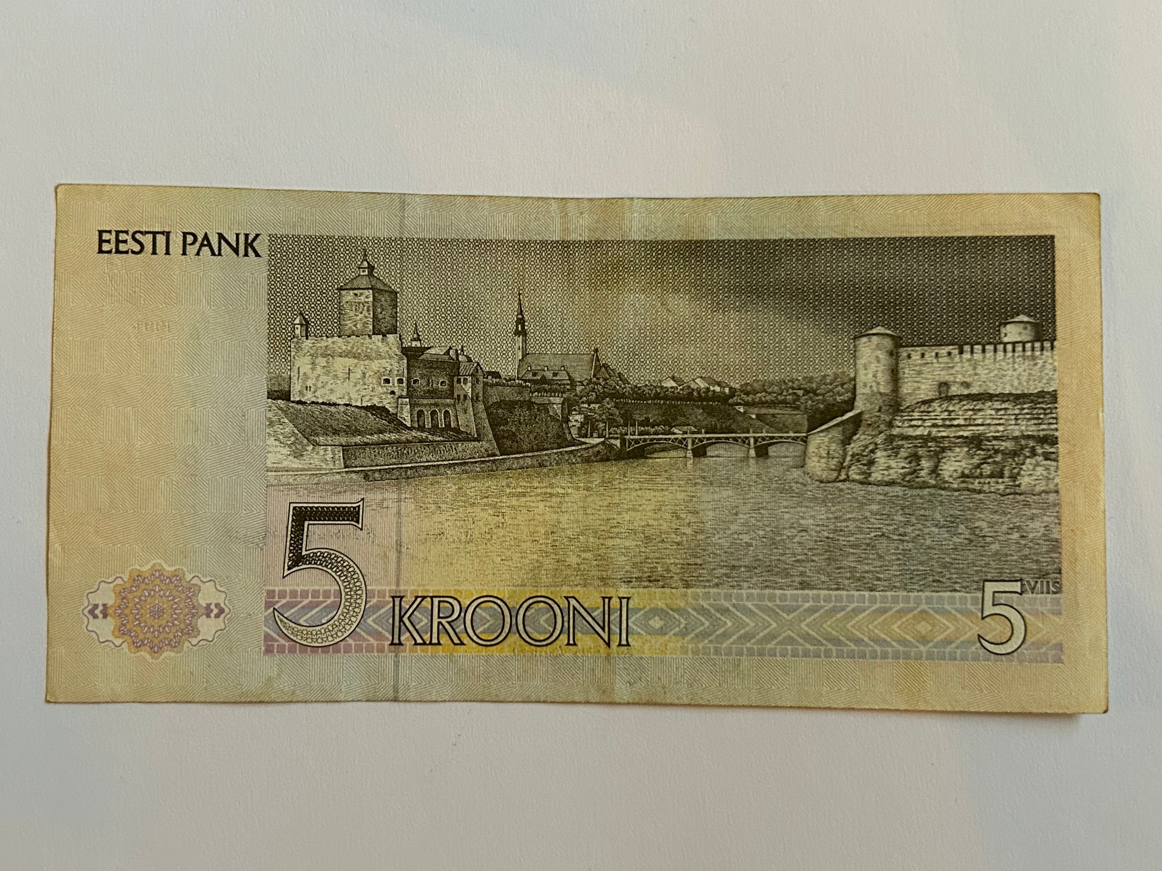 5 Krooni Estonia 1991