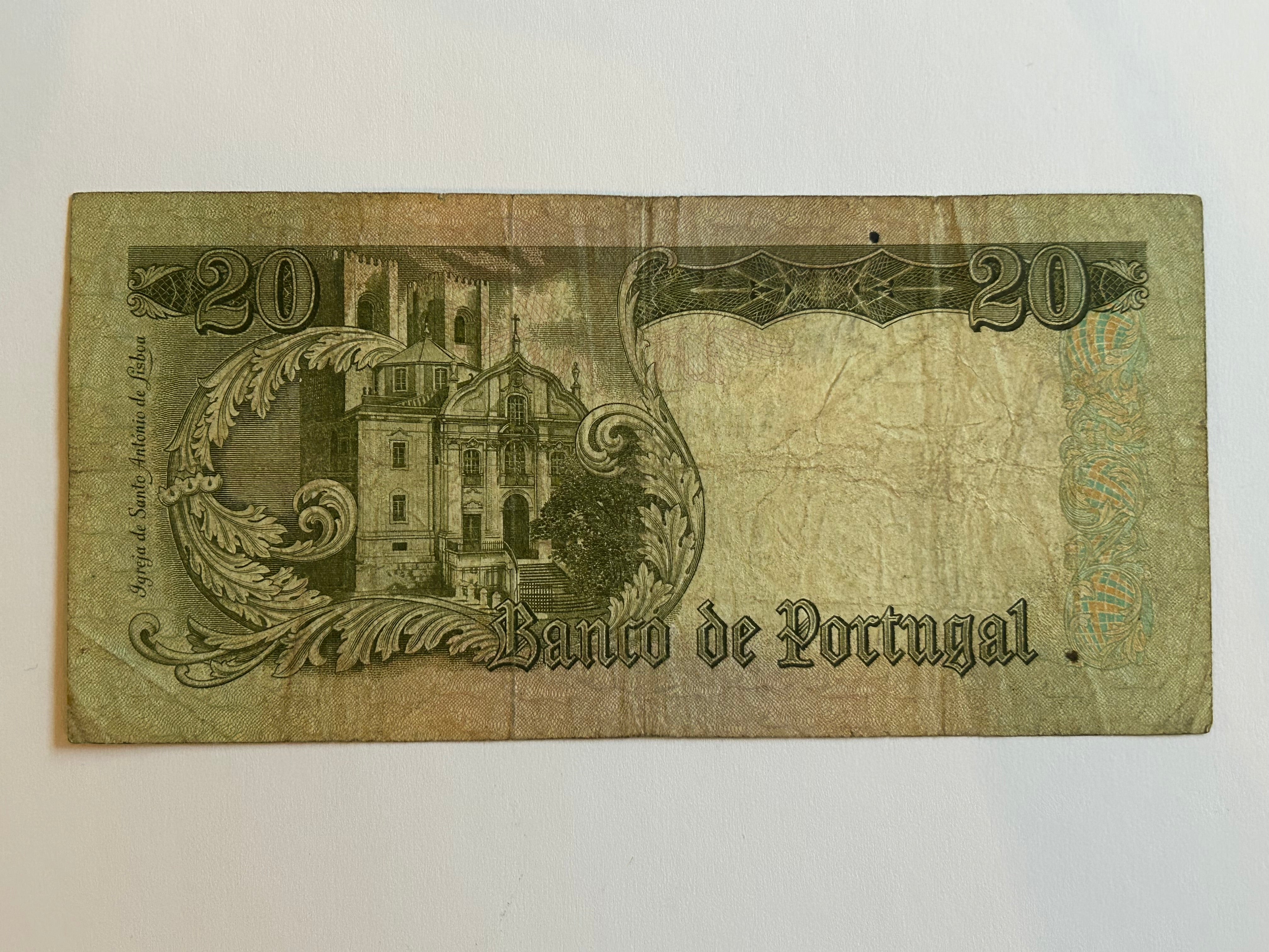 20 Escudos Portugal 1964