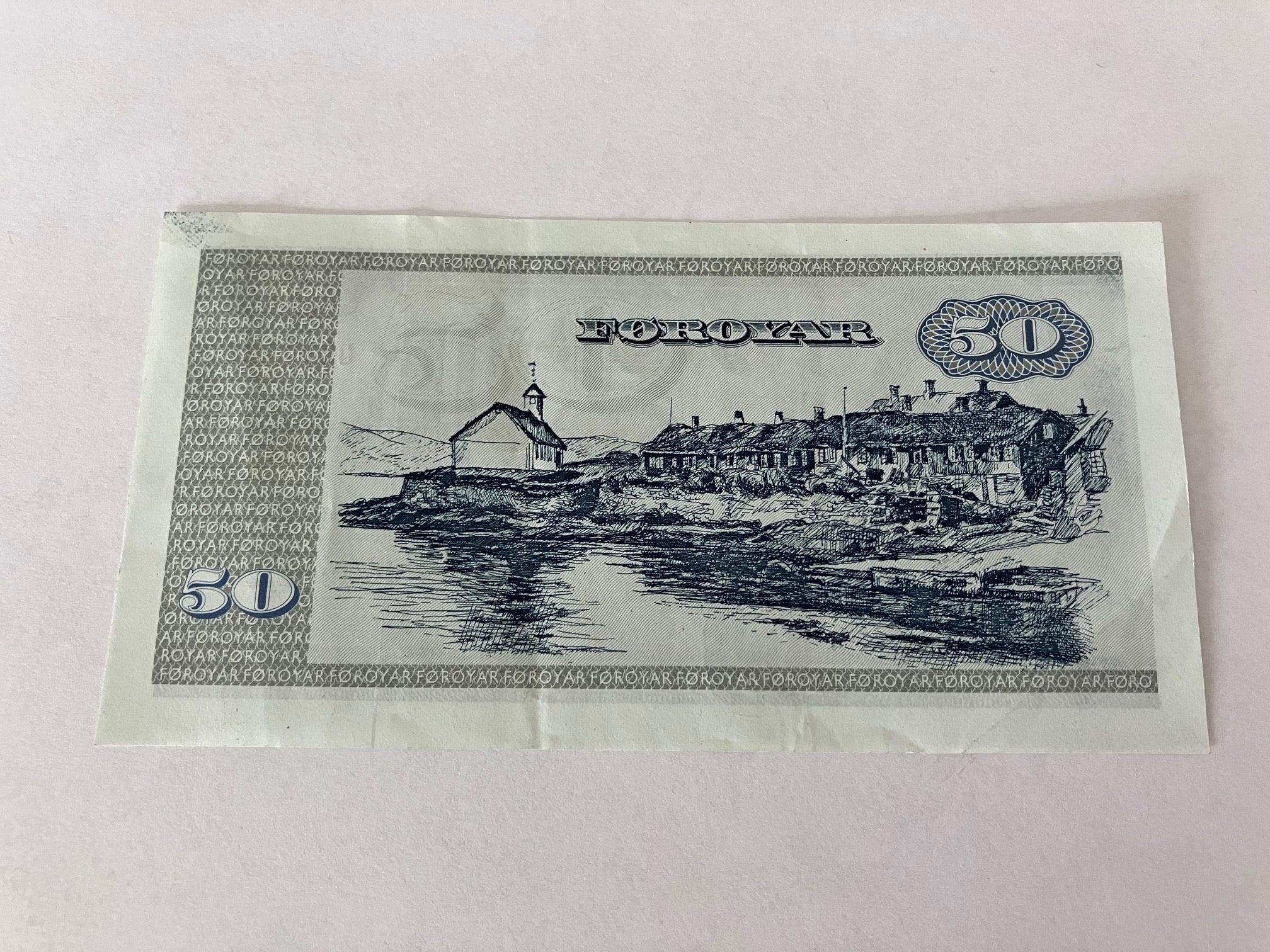 50 Kronur Færøerne 1978