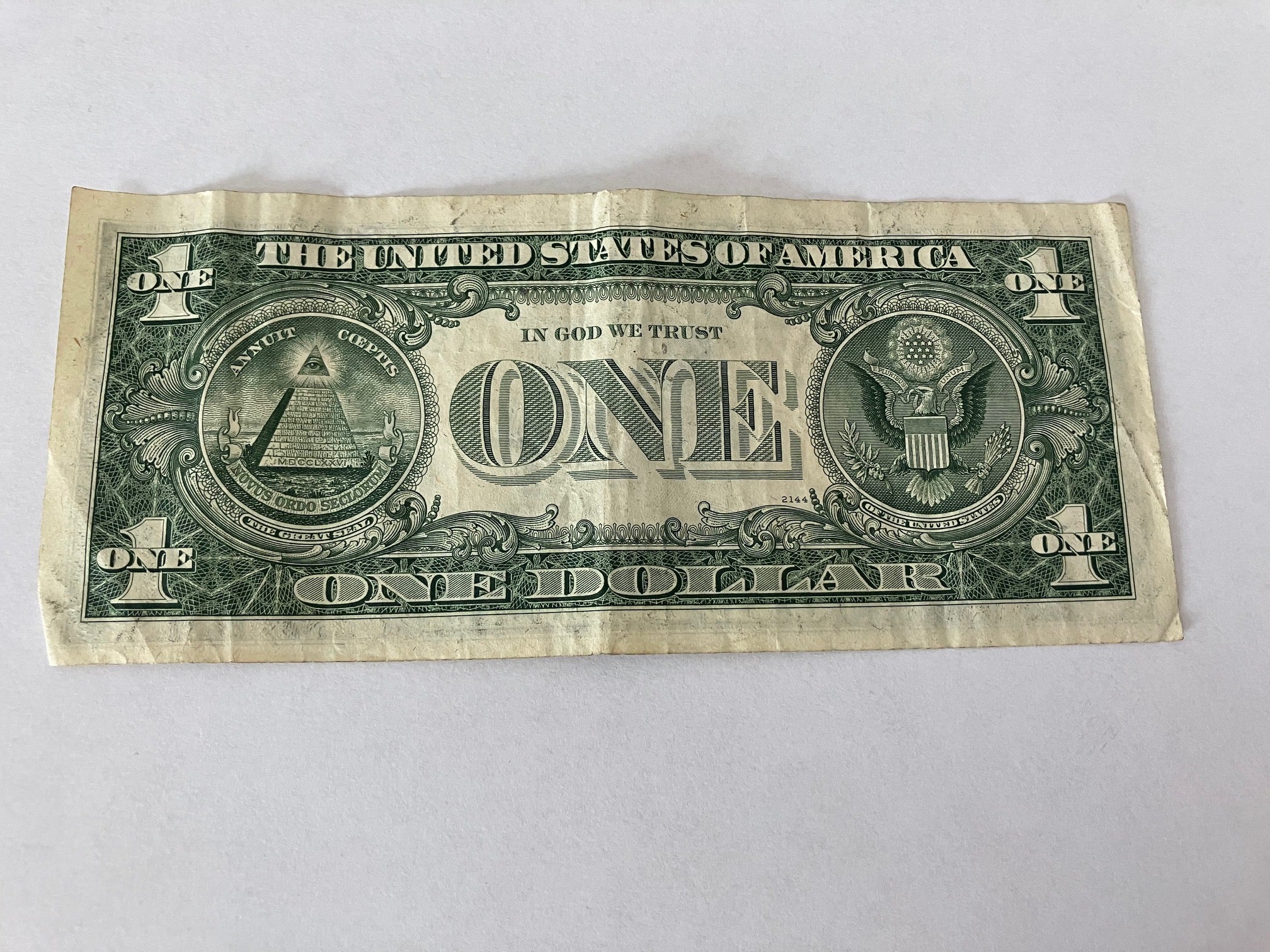 One Dollar USA 1977