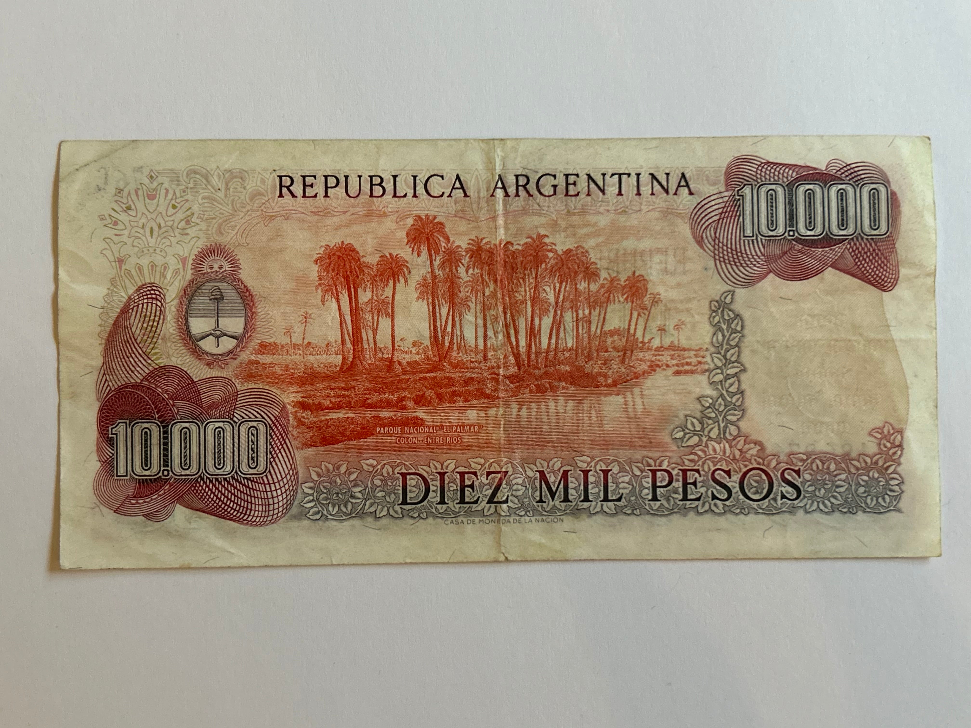 10.000 Pesos Argentina