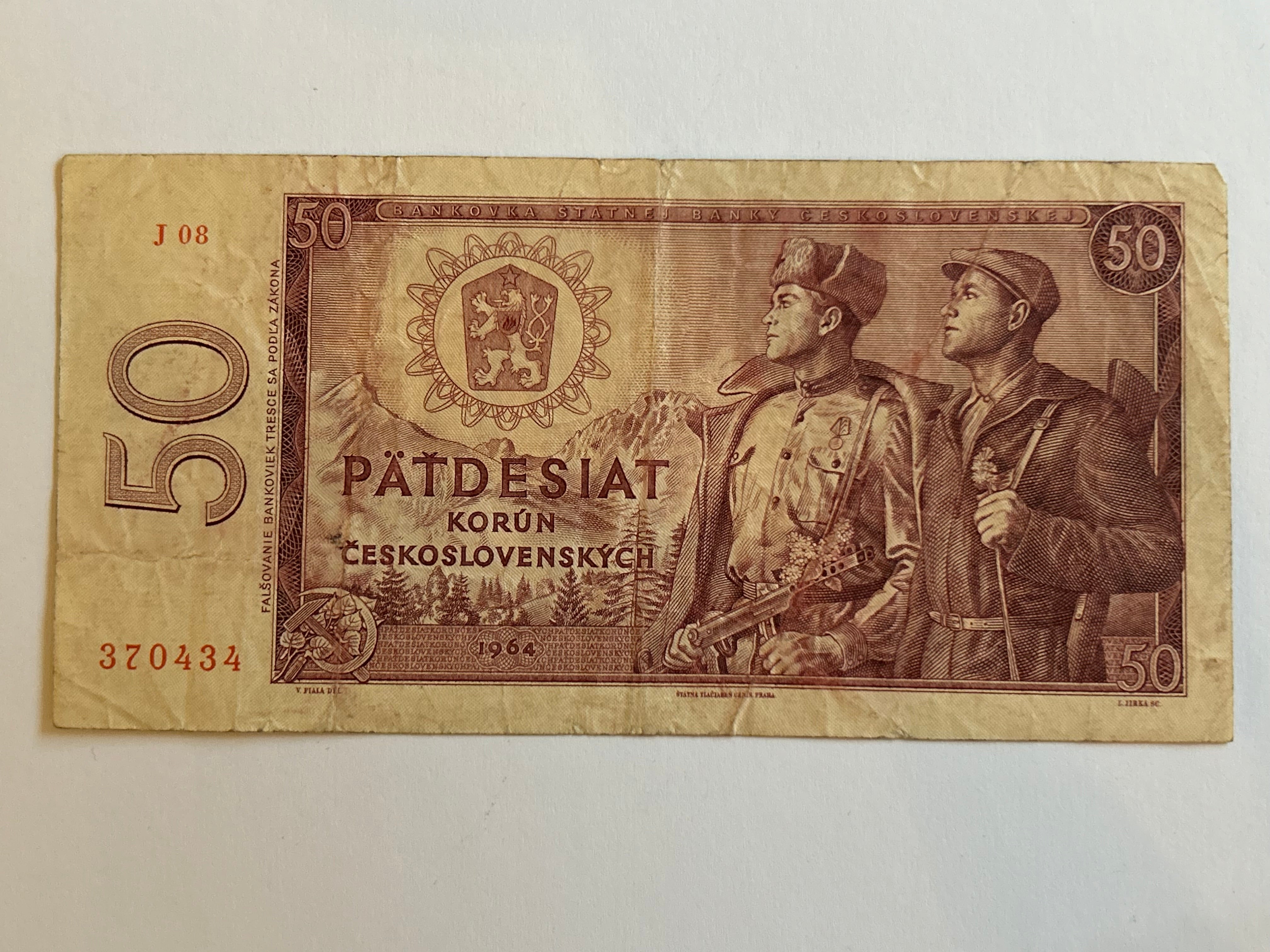 50 Korun Czech Republic 1964
