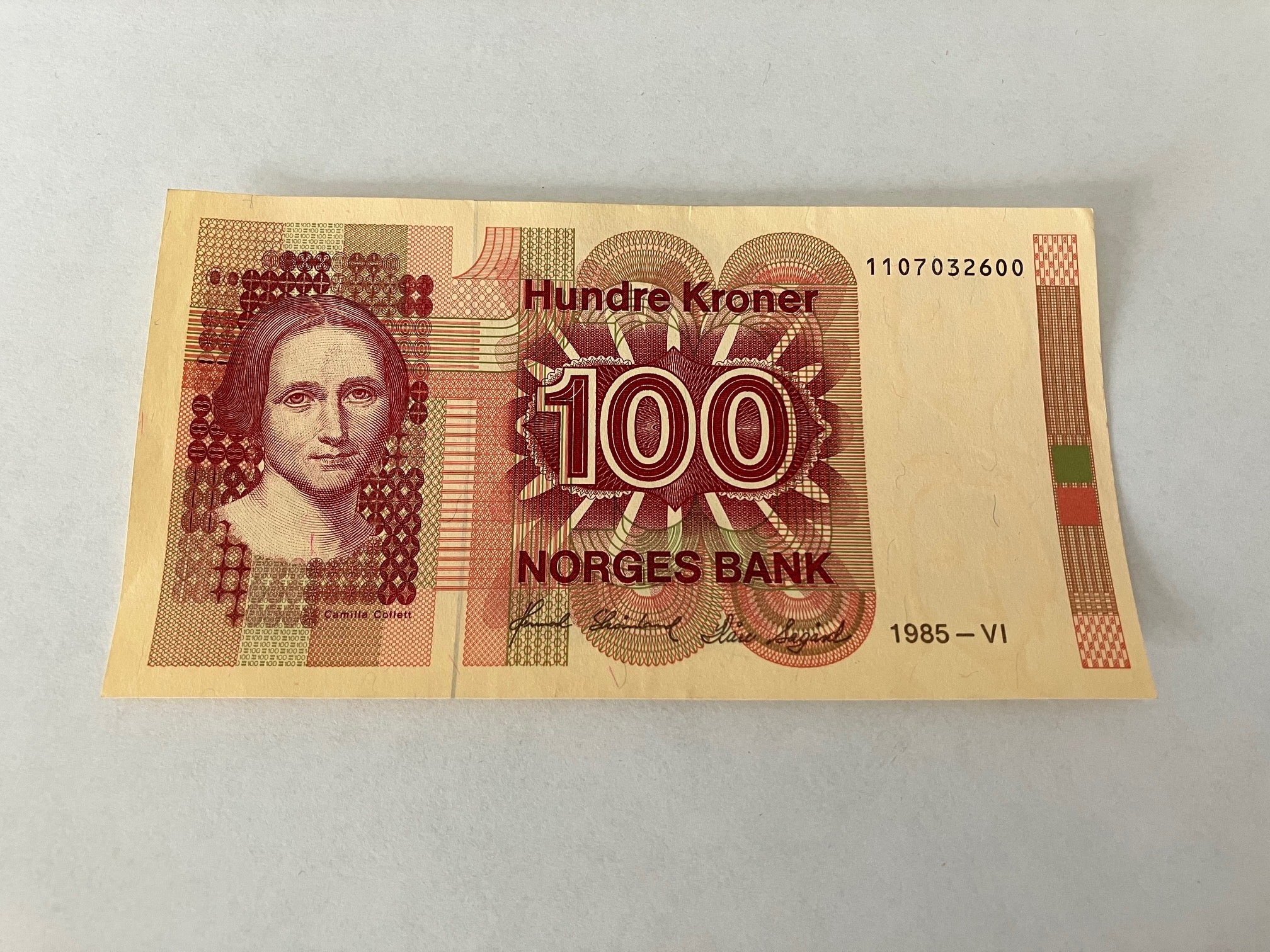 100 Kroner Norge 1985