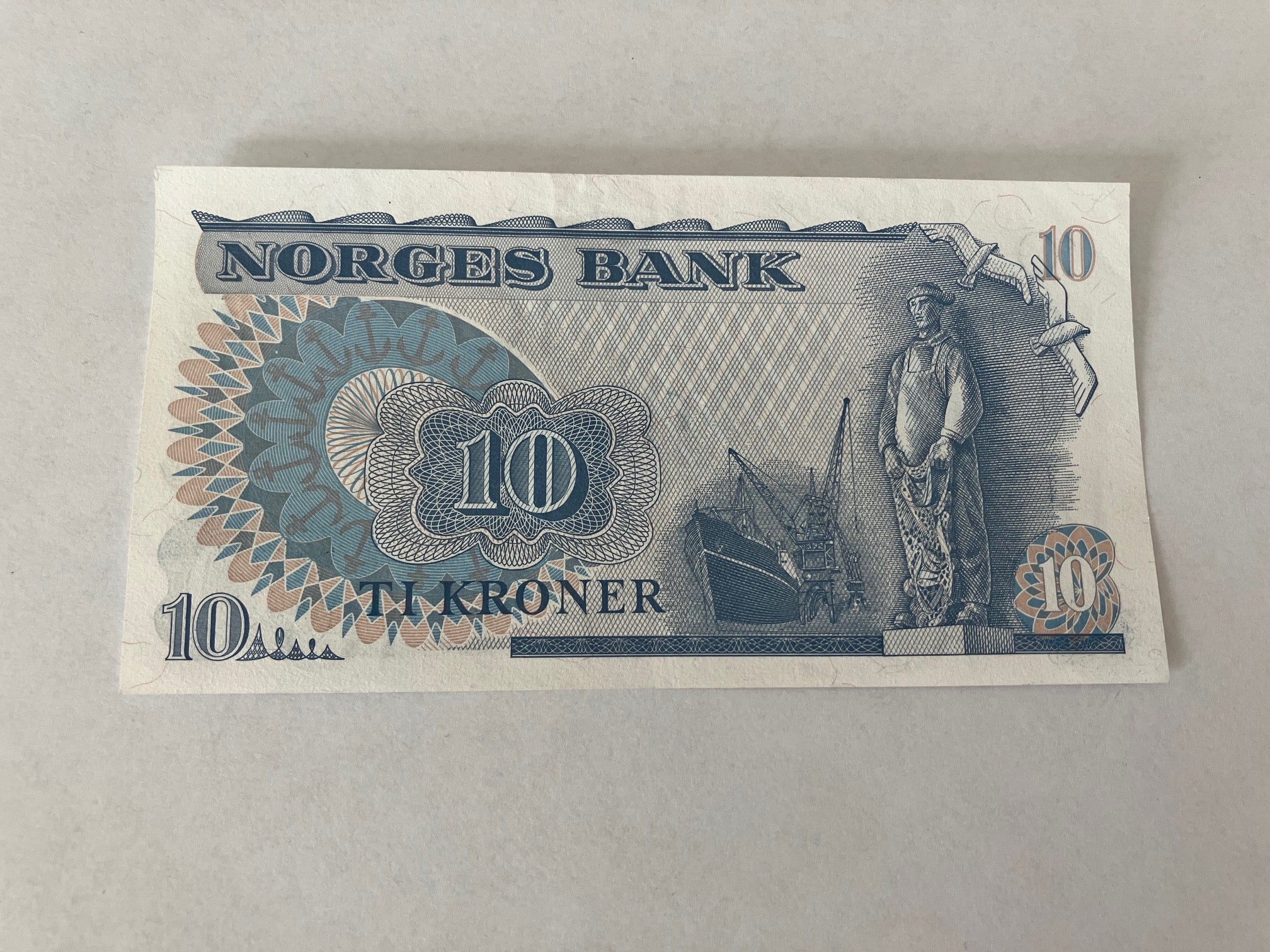 10 Kroner Norge 1984