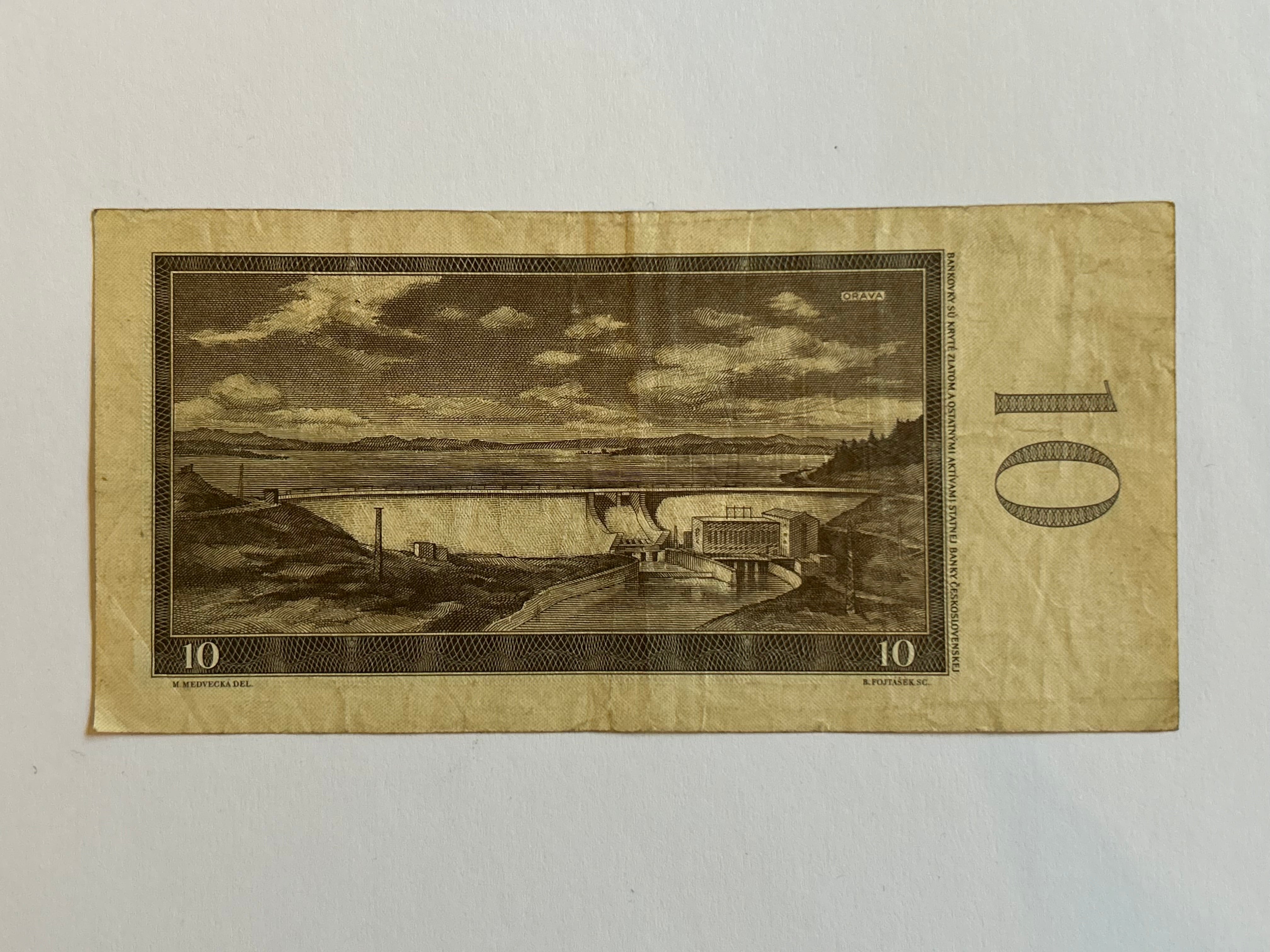 10 Korun Czechoslovakia 1961
