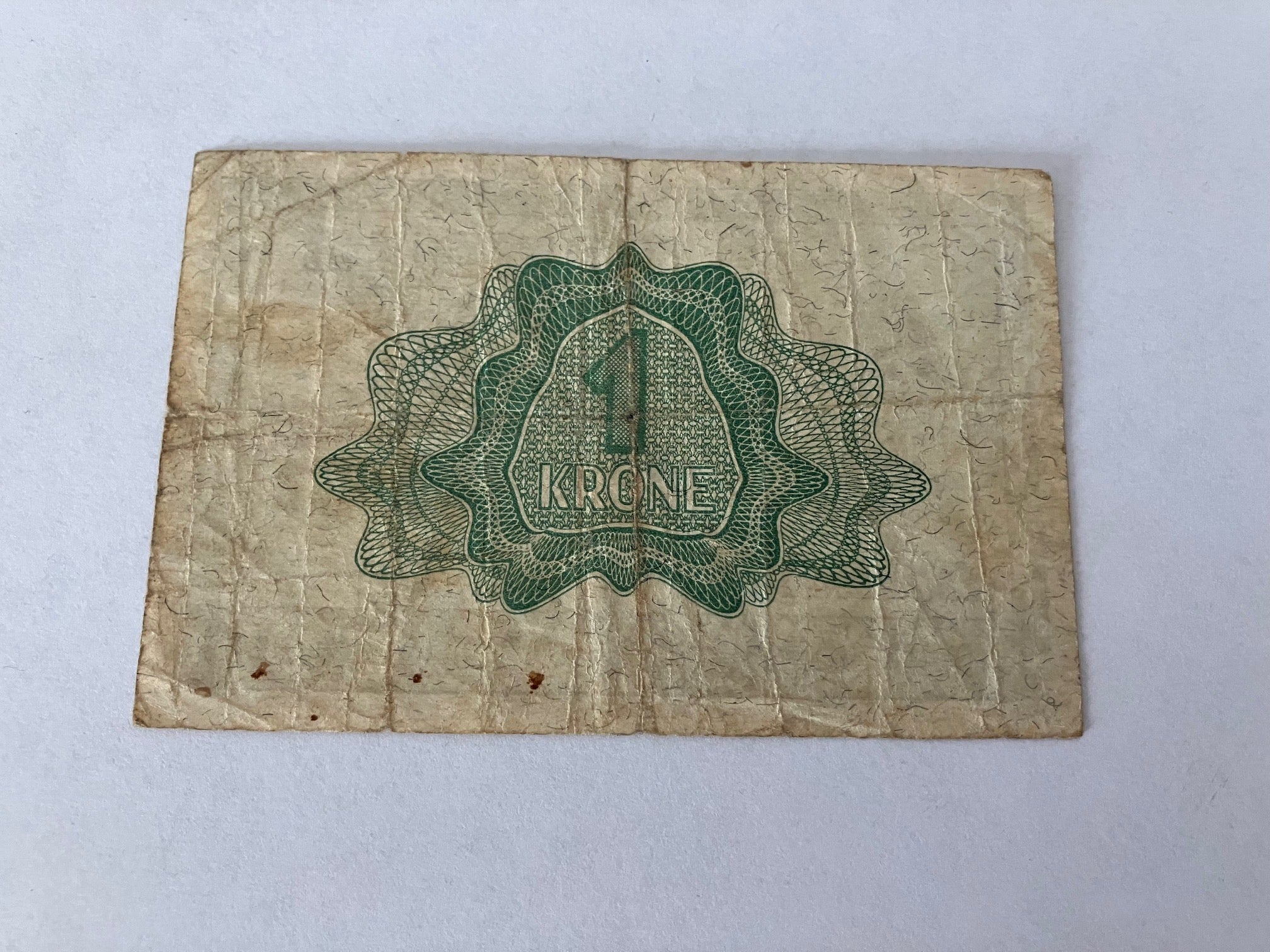 1 Krone 1944 Norge - Slidt