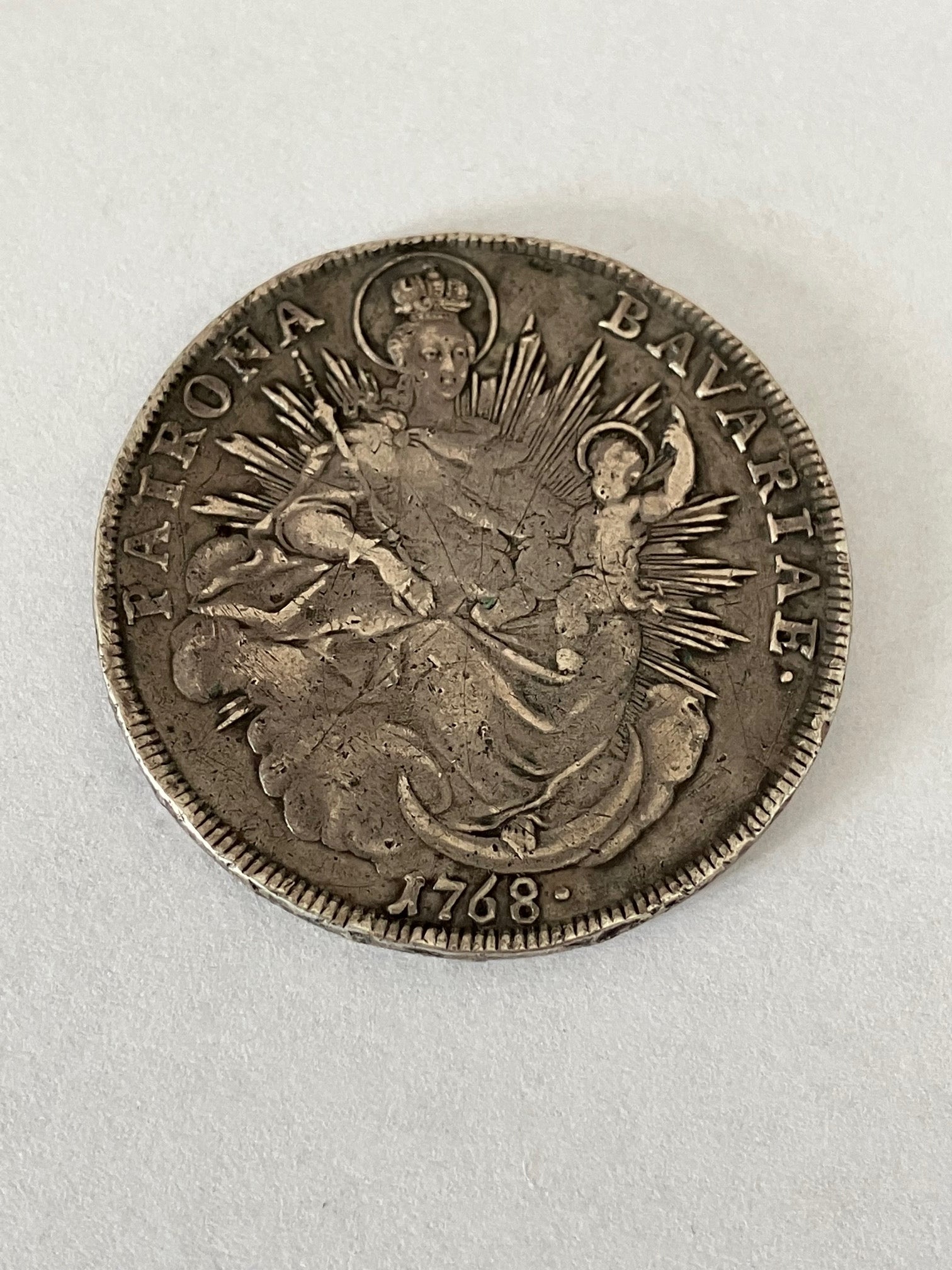 1 Thaler Bayern 1768 KM 519.1 - Ridser