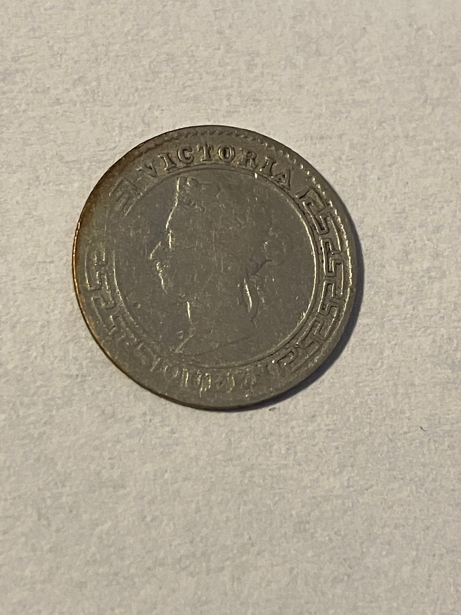 10 Cents Ceylon 1899