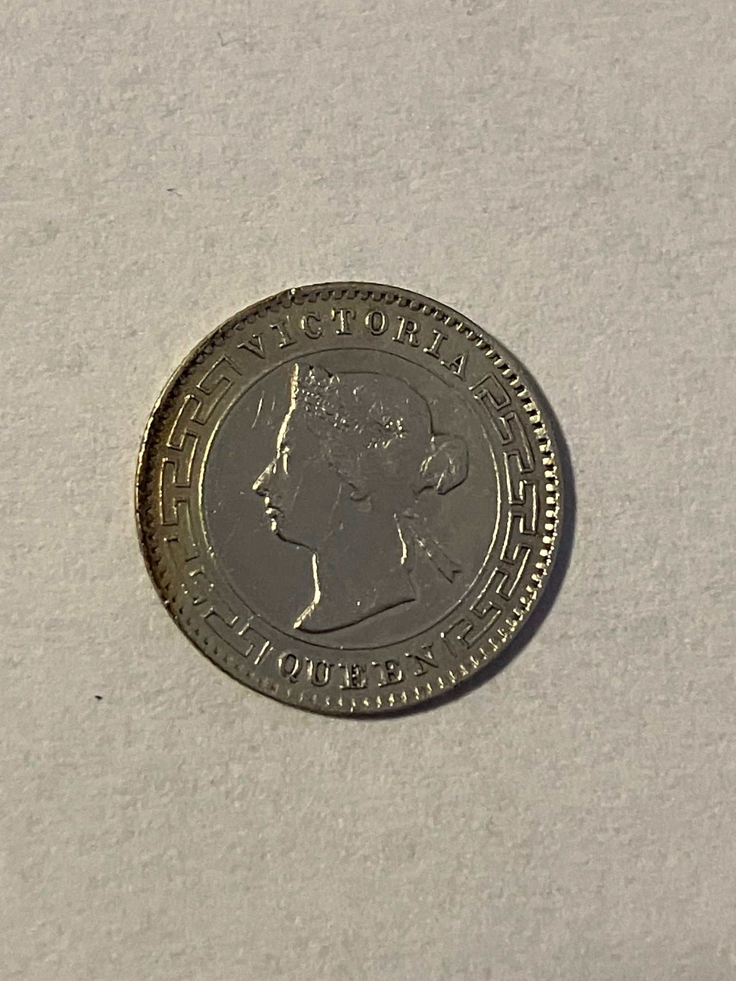 10 Cents Ceylon 1892