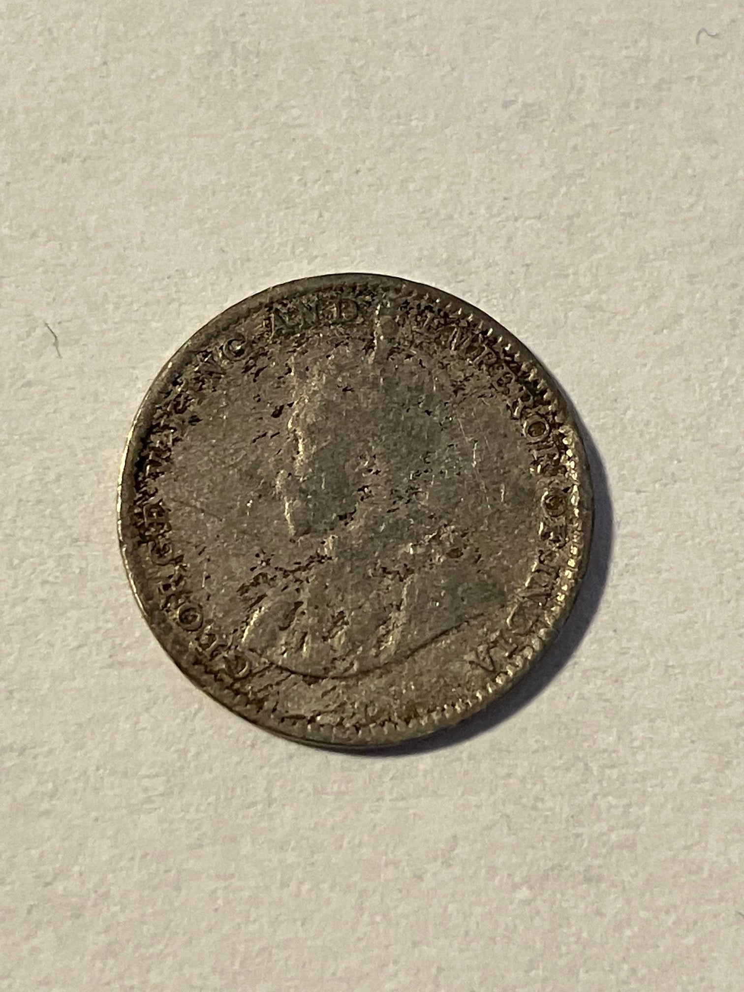 10 Cents Ceylon 1924