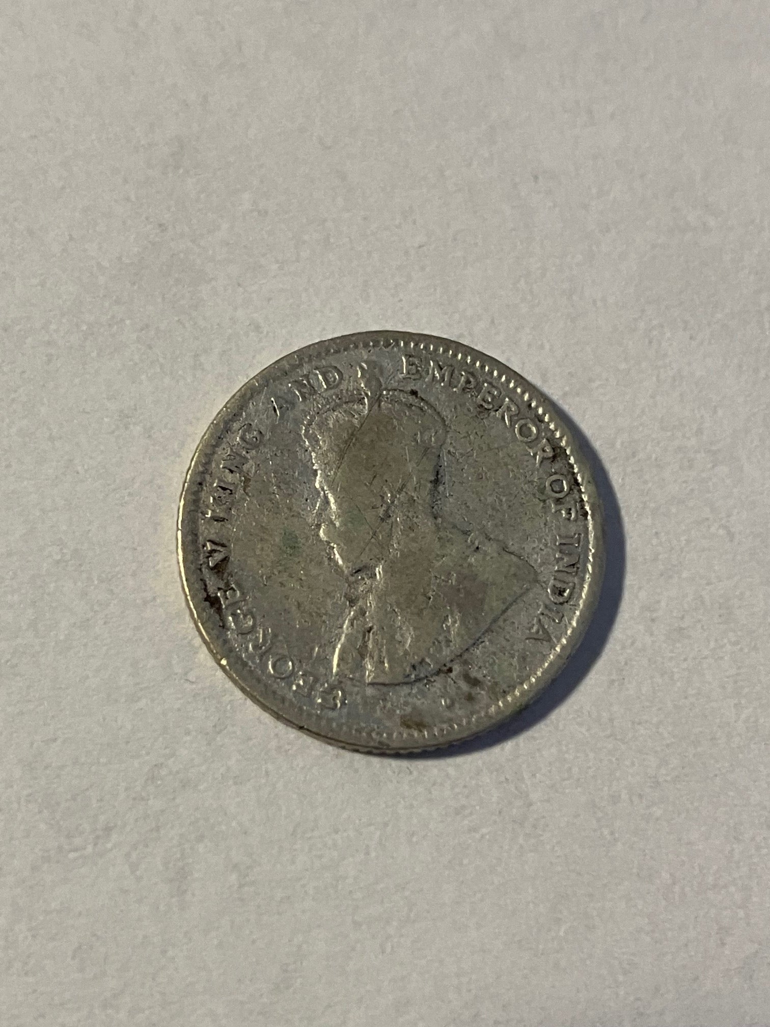 25 Cents Ceylon 1921