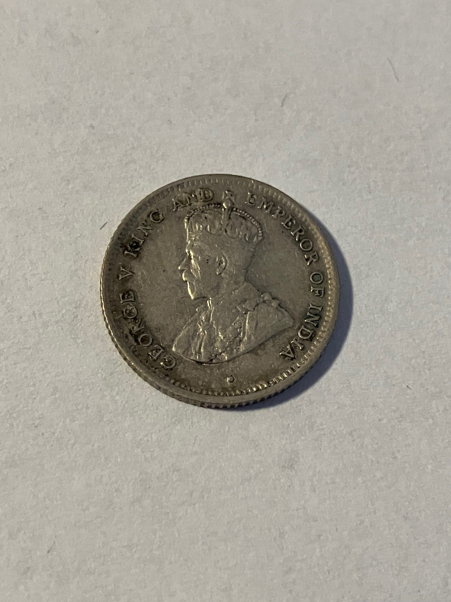 25 Cents Ceylon 1913