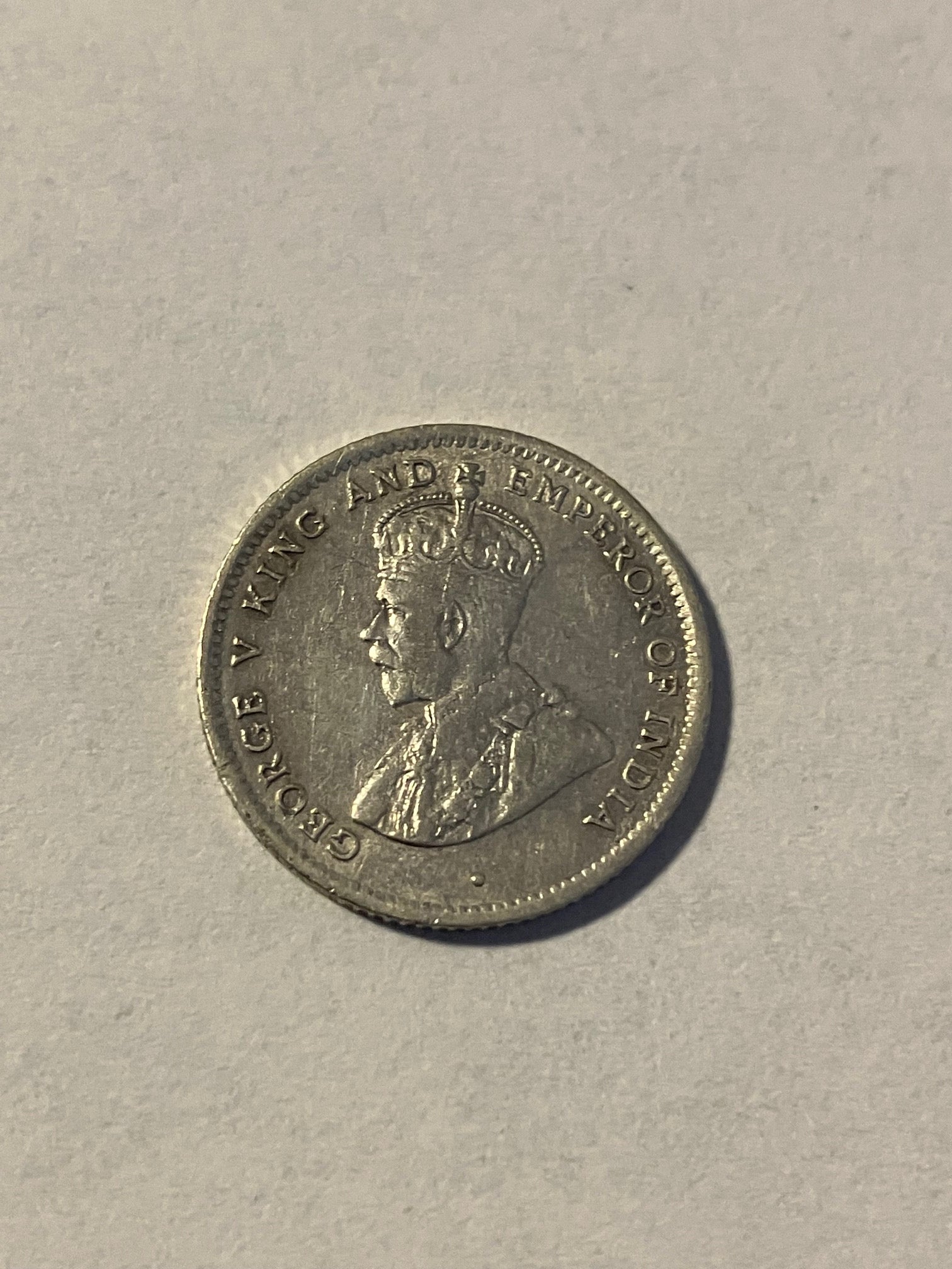 25 Cents Ceylon 1911
