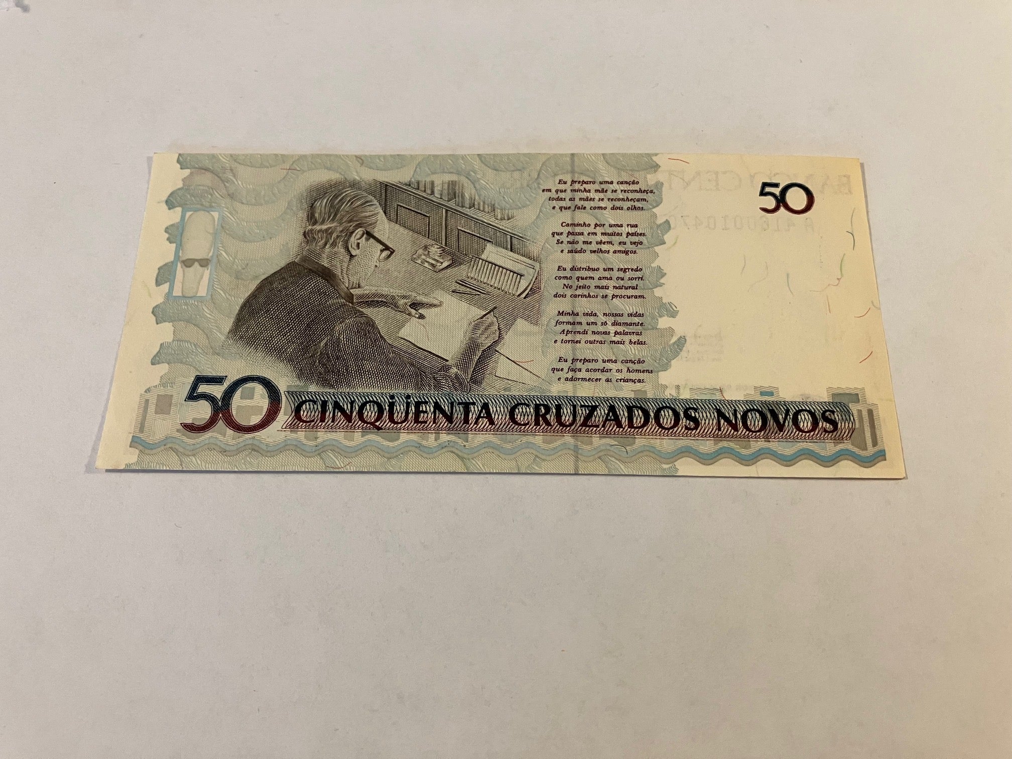 50 Cruzados Novos Brazil