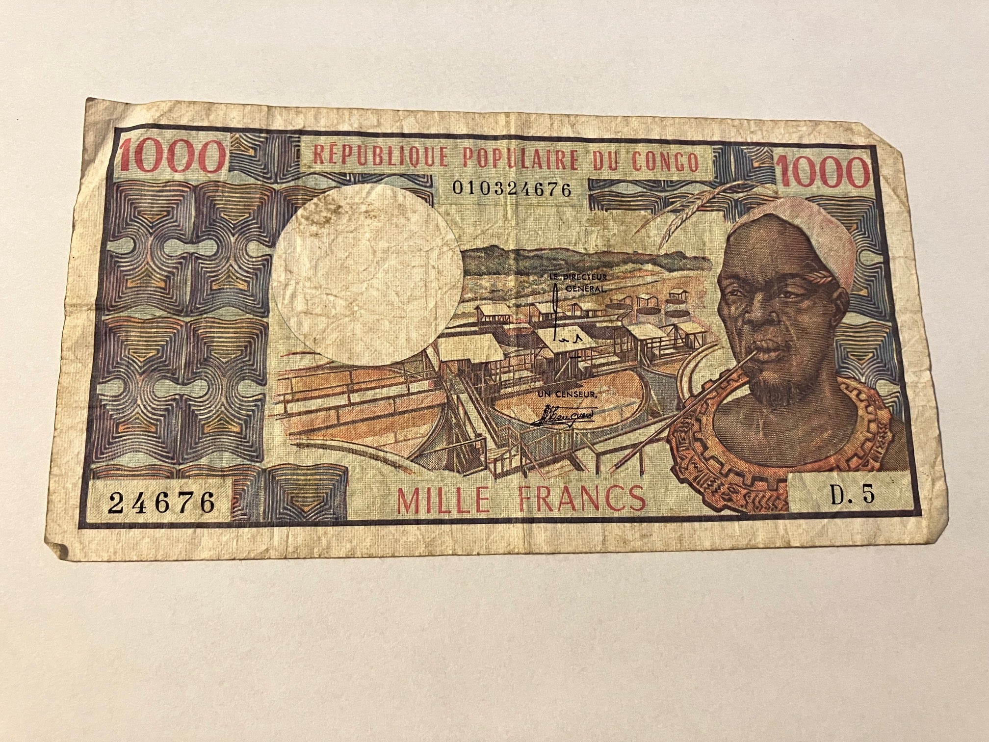 1000 Francs Congo
