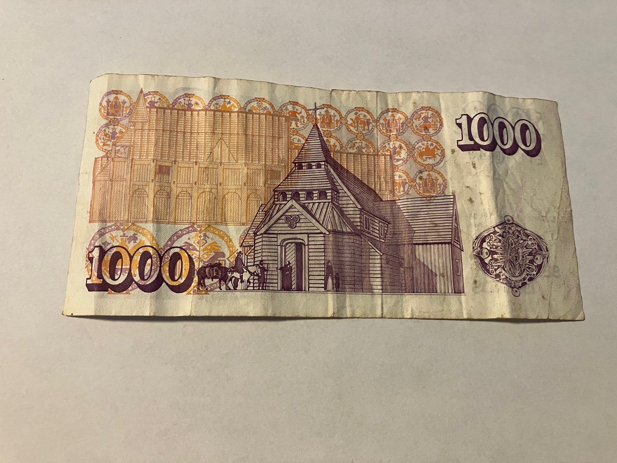 1000 Kronur Iceland