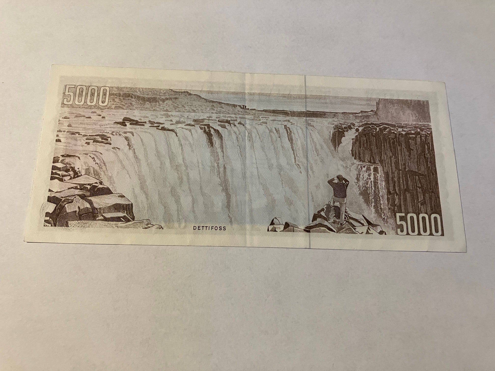 5000 Kronur Iceland