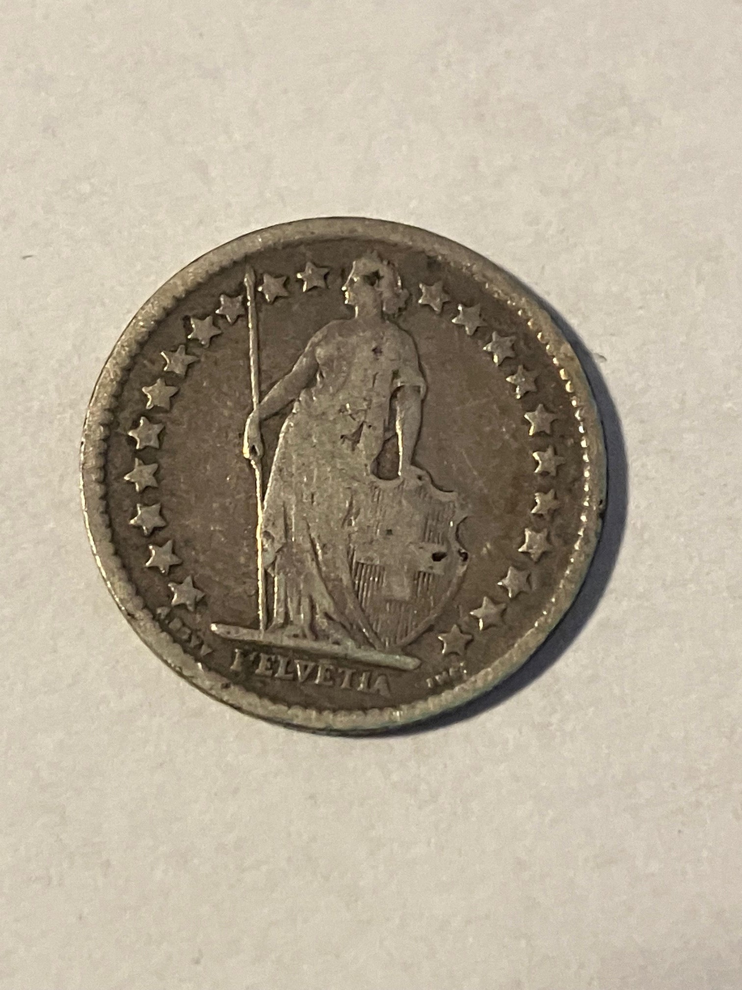 1/2 Franc 1898 Switzerland
