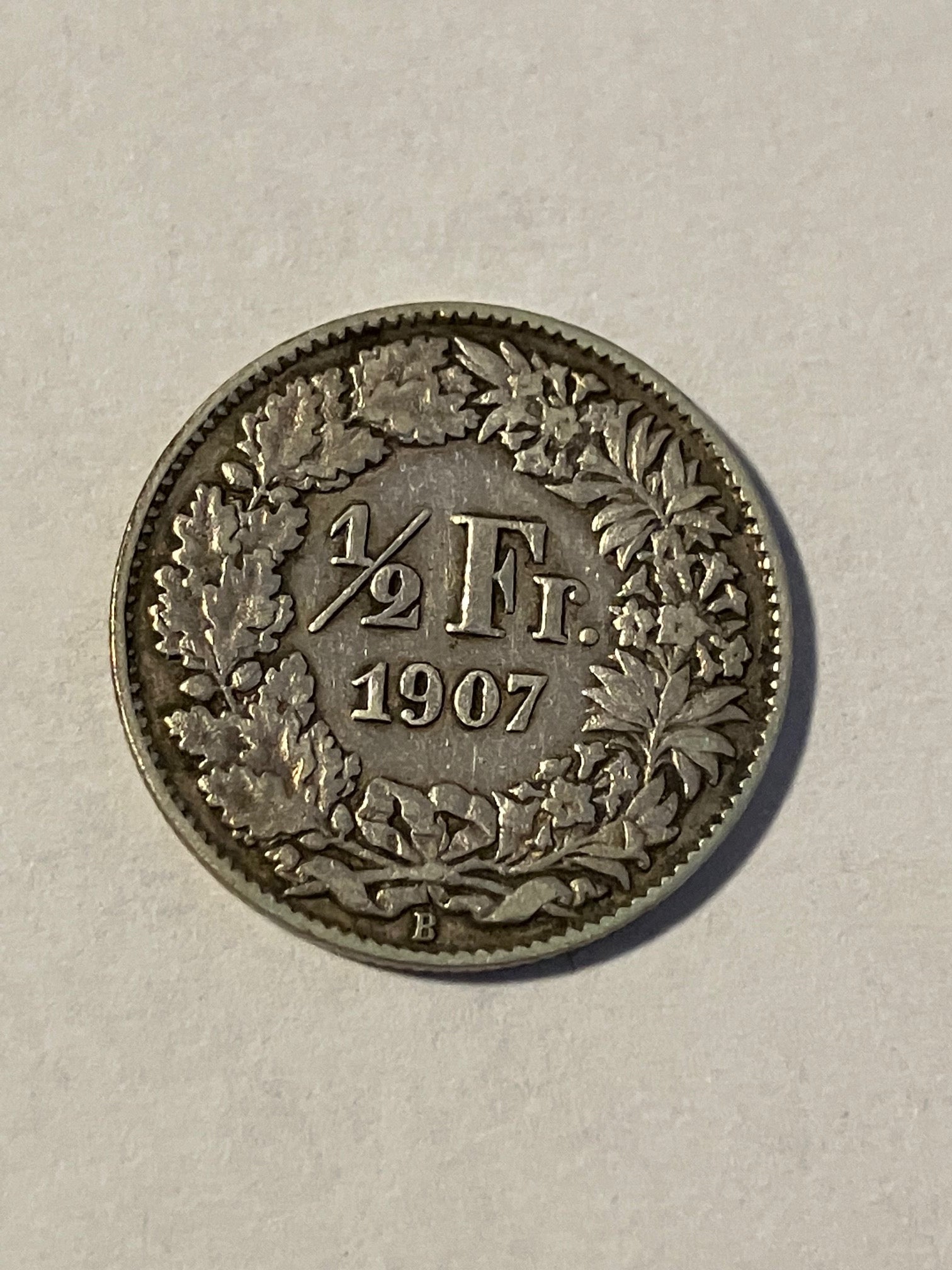 1/2 Franc Switzerland 1907
