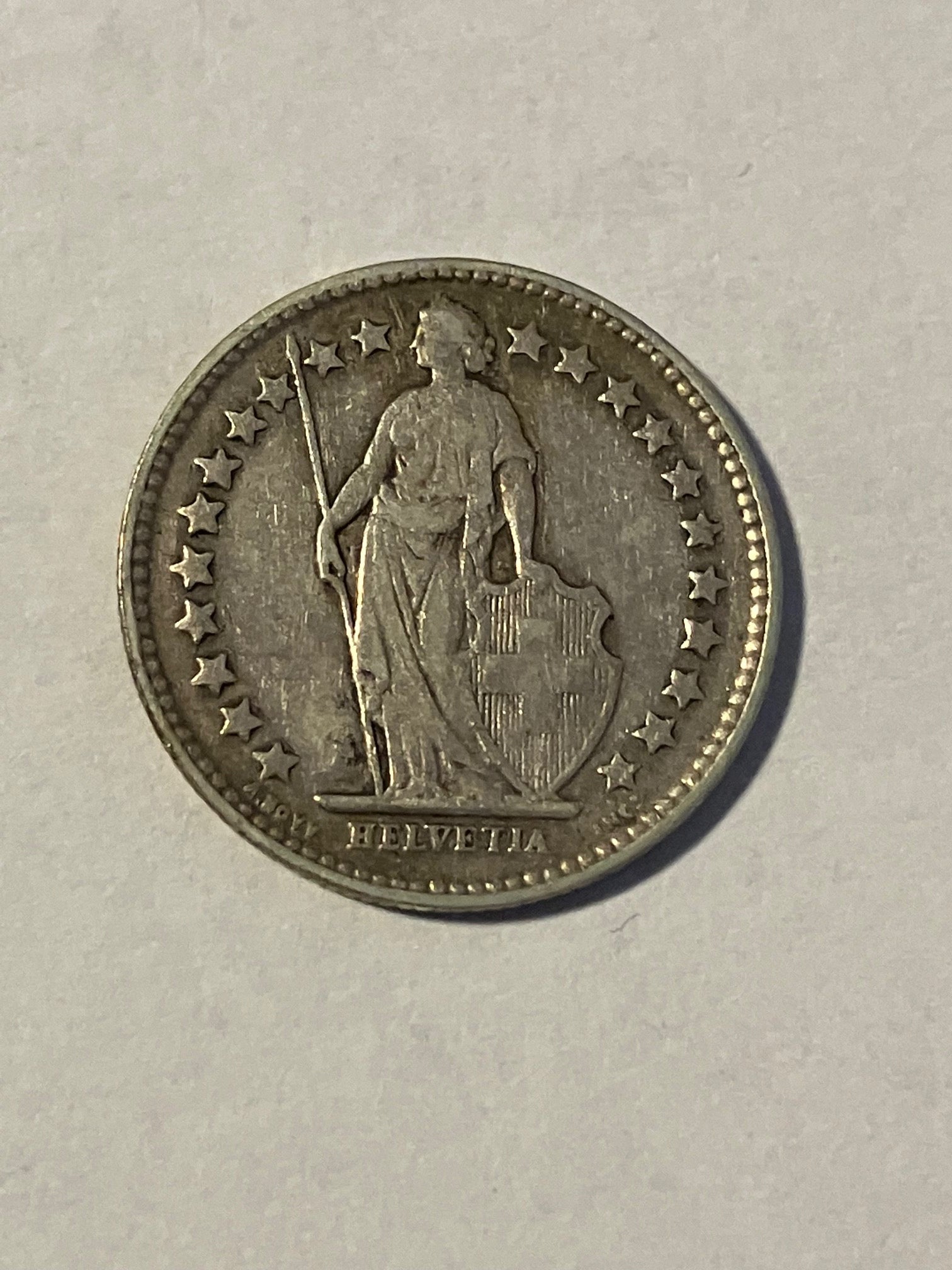 1/2 Franc Switzerland 1907
