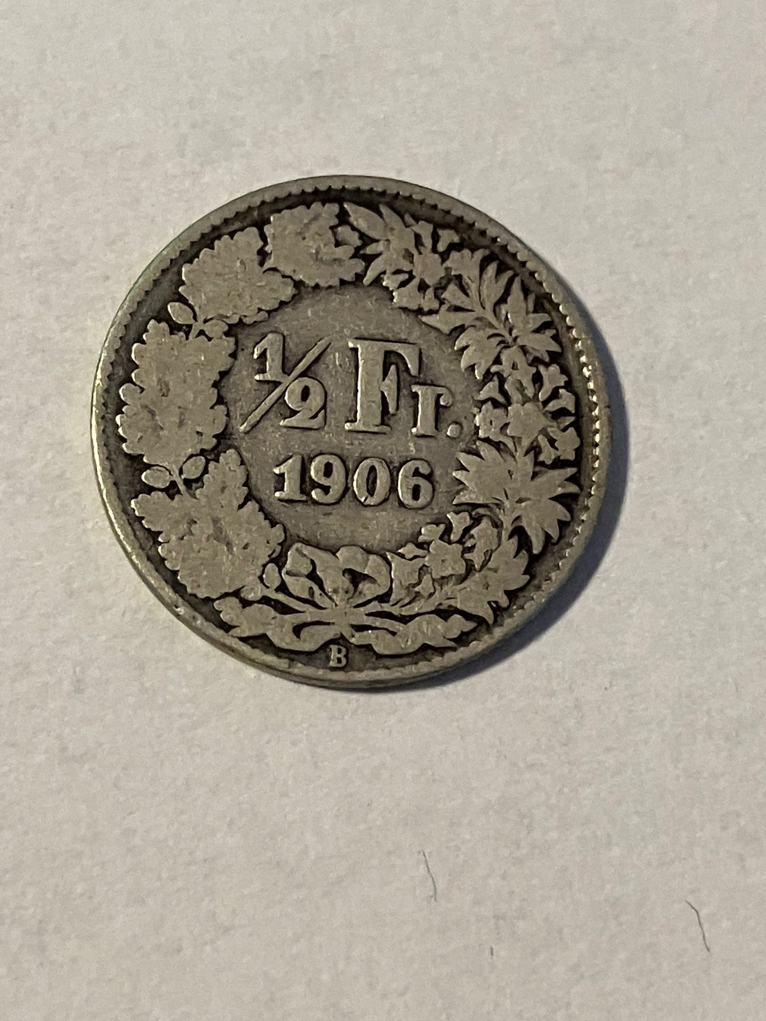 1/2 Franc Switzerland 1906