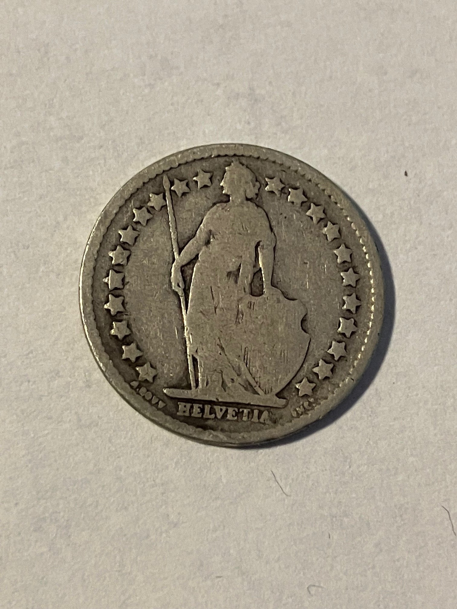 1/2 Franc Switzerland 1906