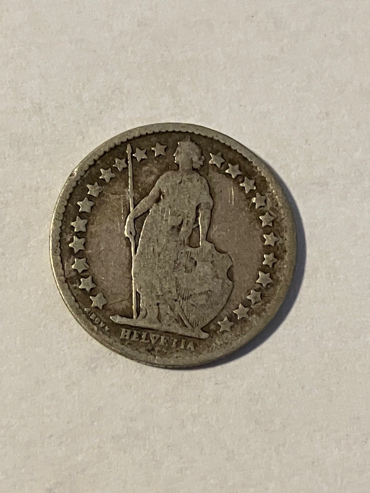1/2 Franc Switzerland 1900
