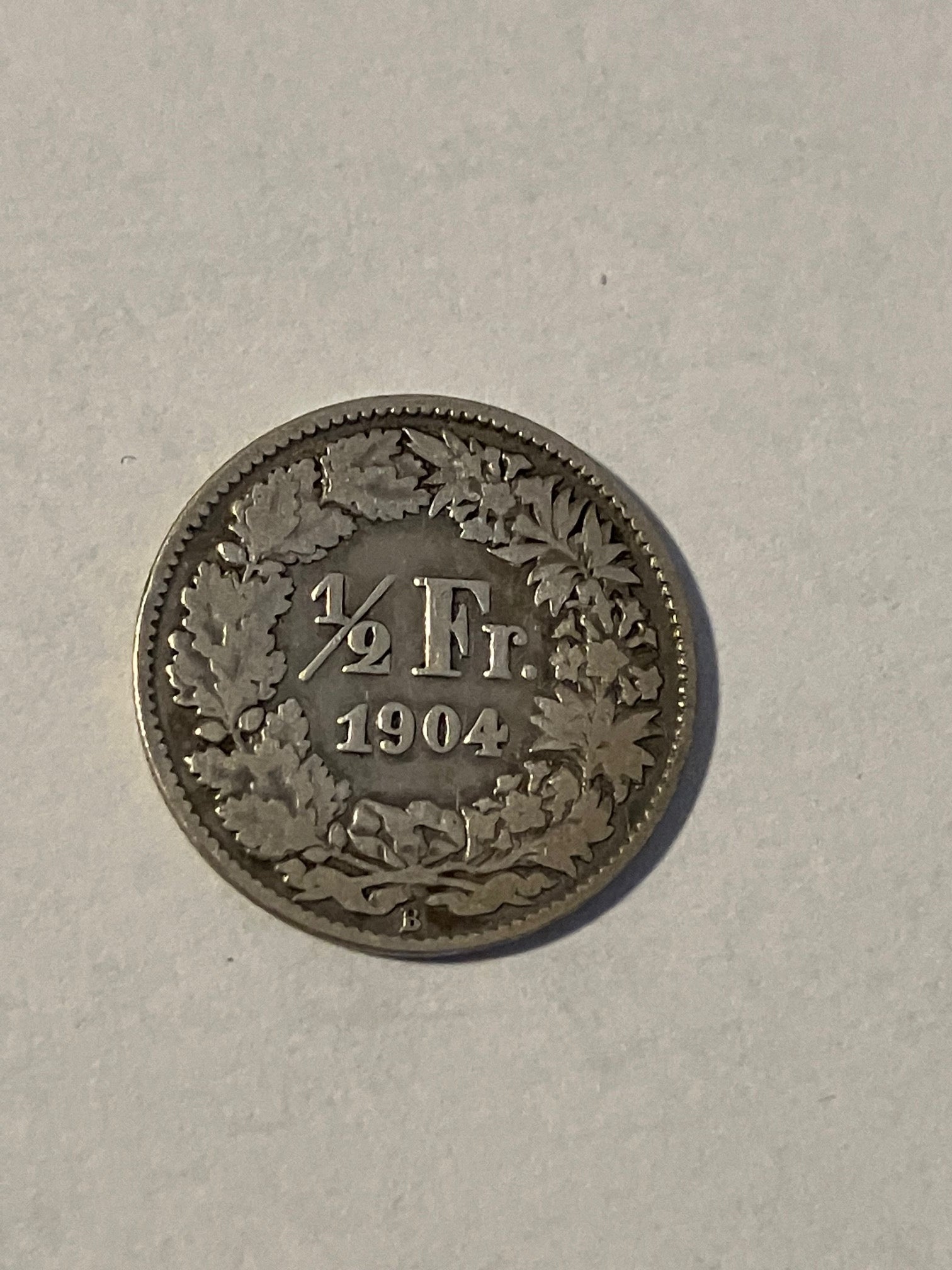 1/2 Franc Switzerland 1904