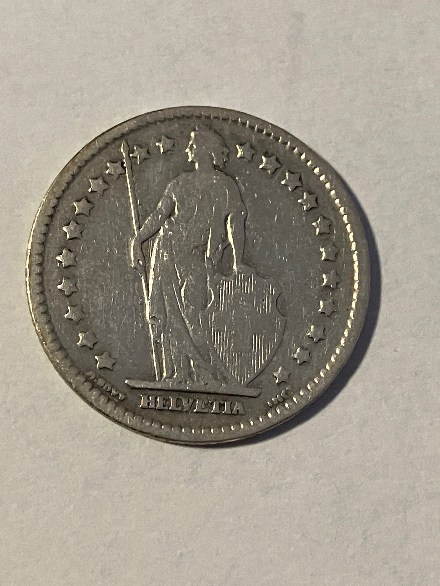 1 Franc Switzerland 1906