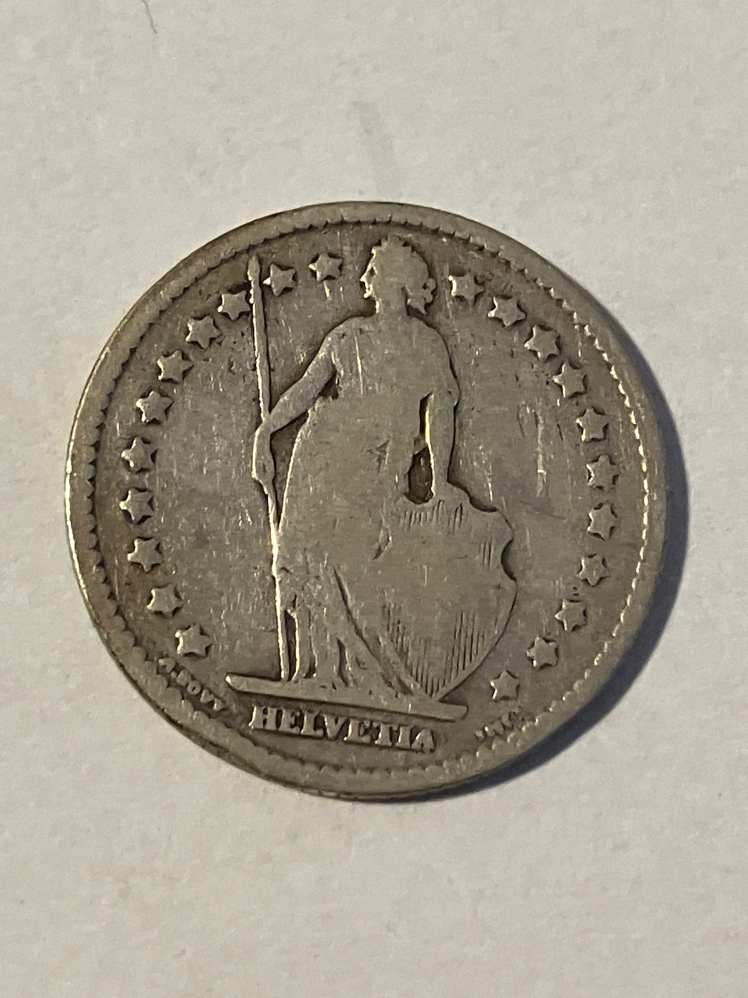 1 Franc Switzerland 1901