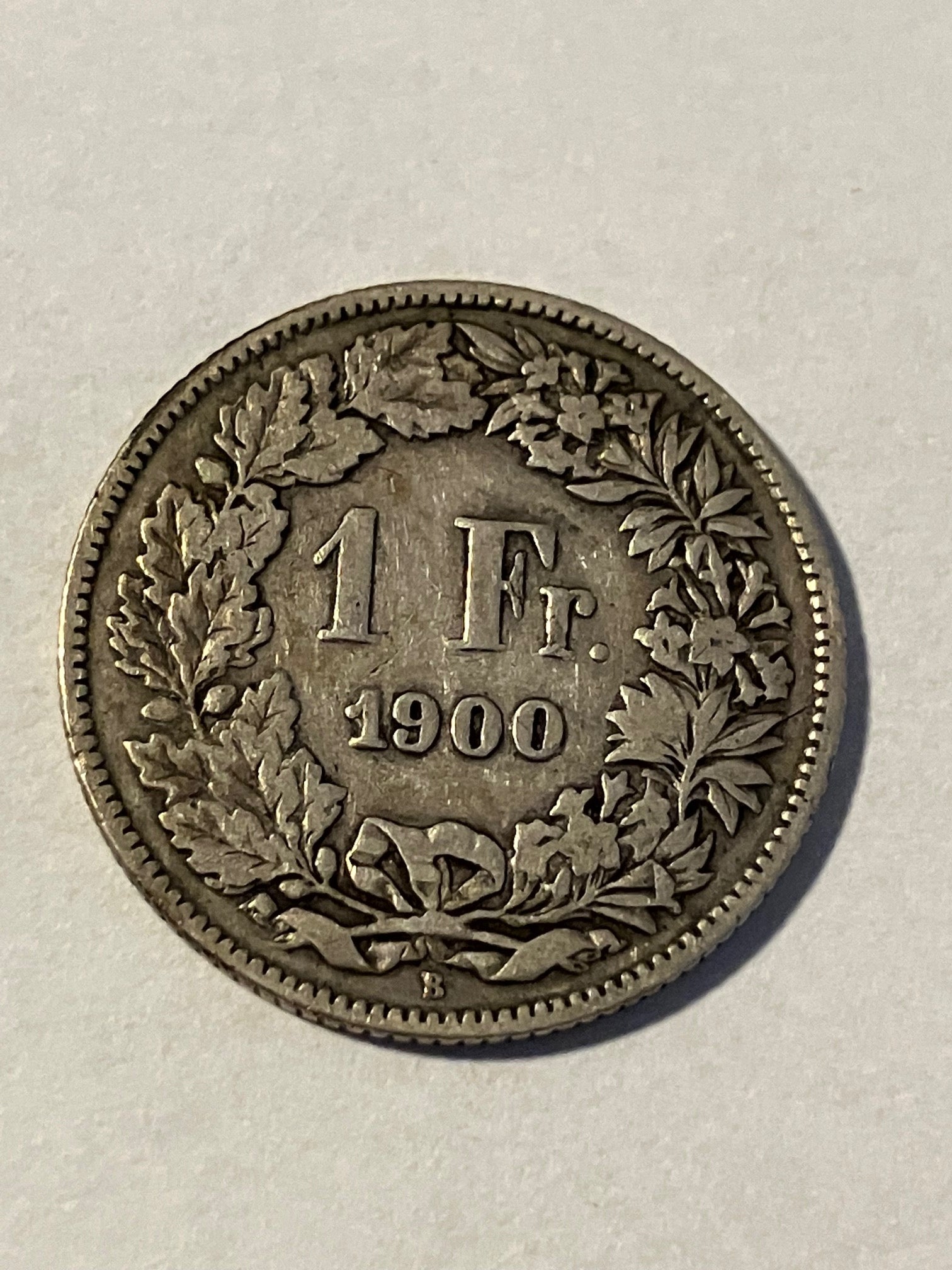1 Franc Switzerland 1900