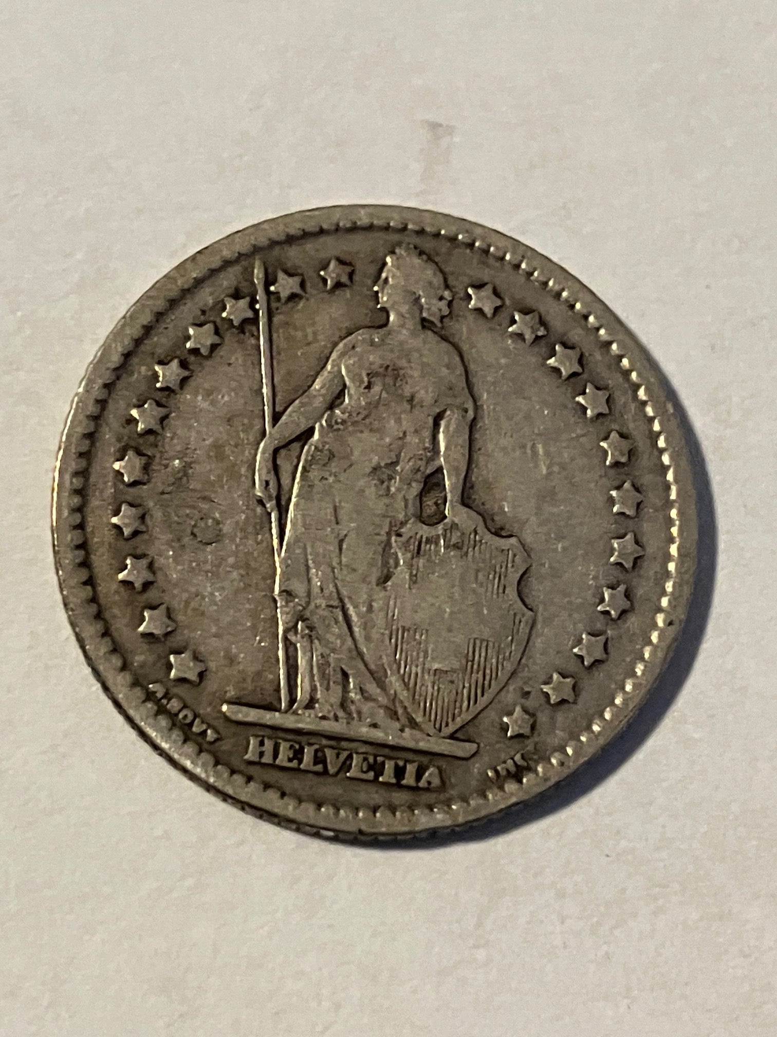 1 Franc Switzerland 1900