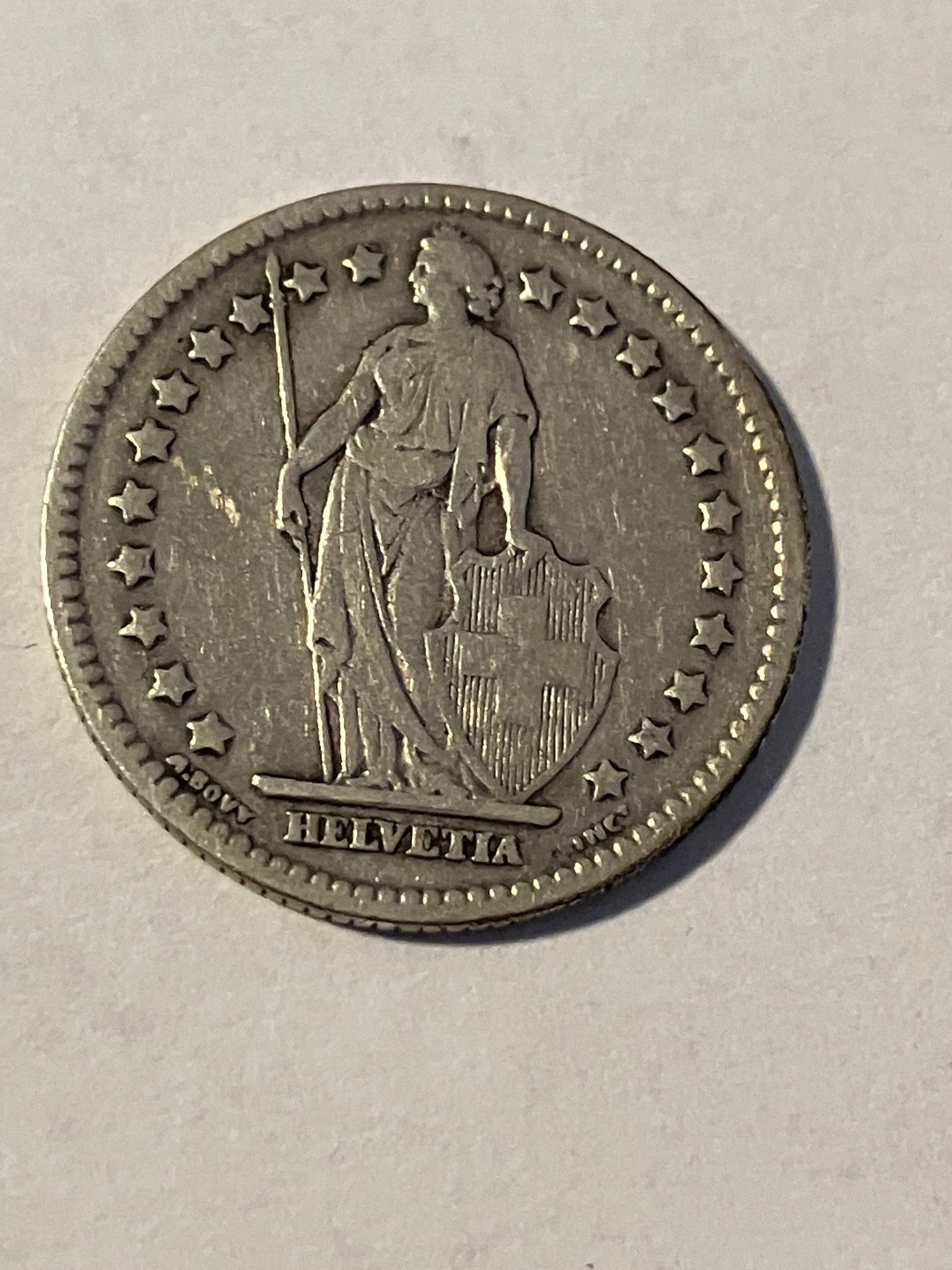 1 Franc Switzerland 1907