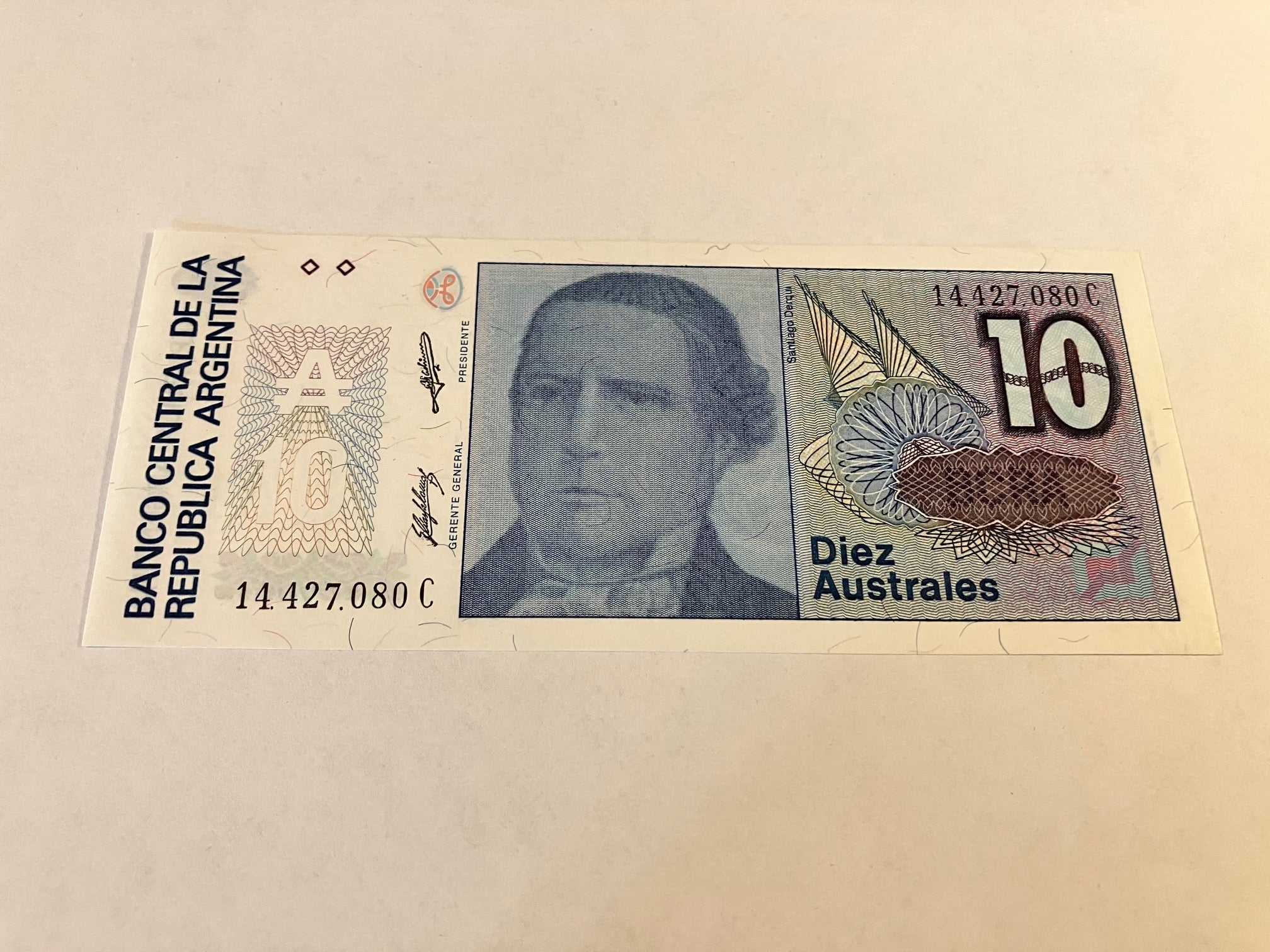 10 Australes Argentina