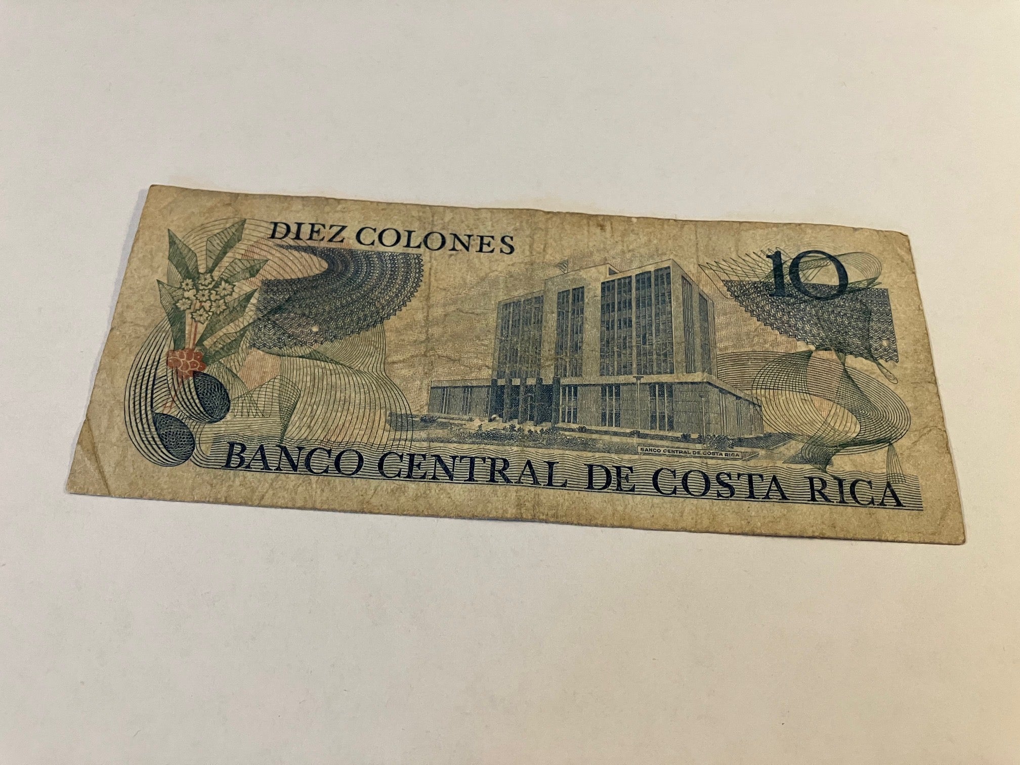 Diez Colones Costa Rica