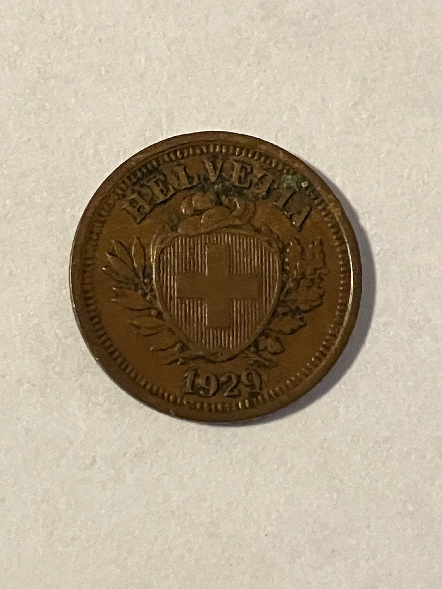 1 Rappen Switzerland 1929