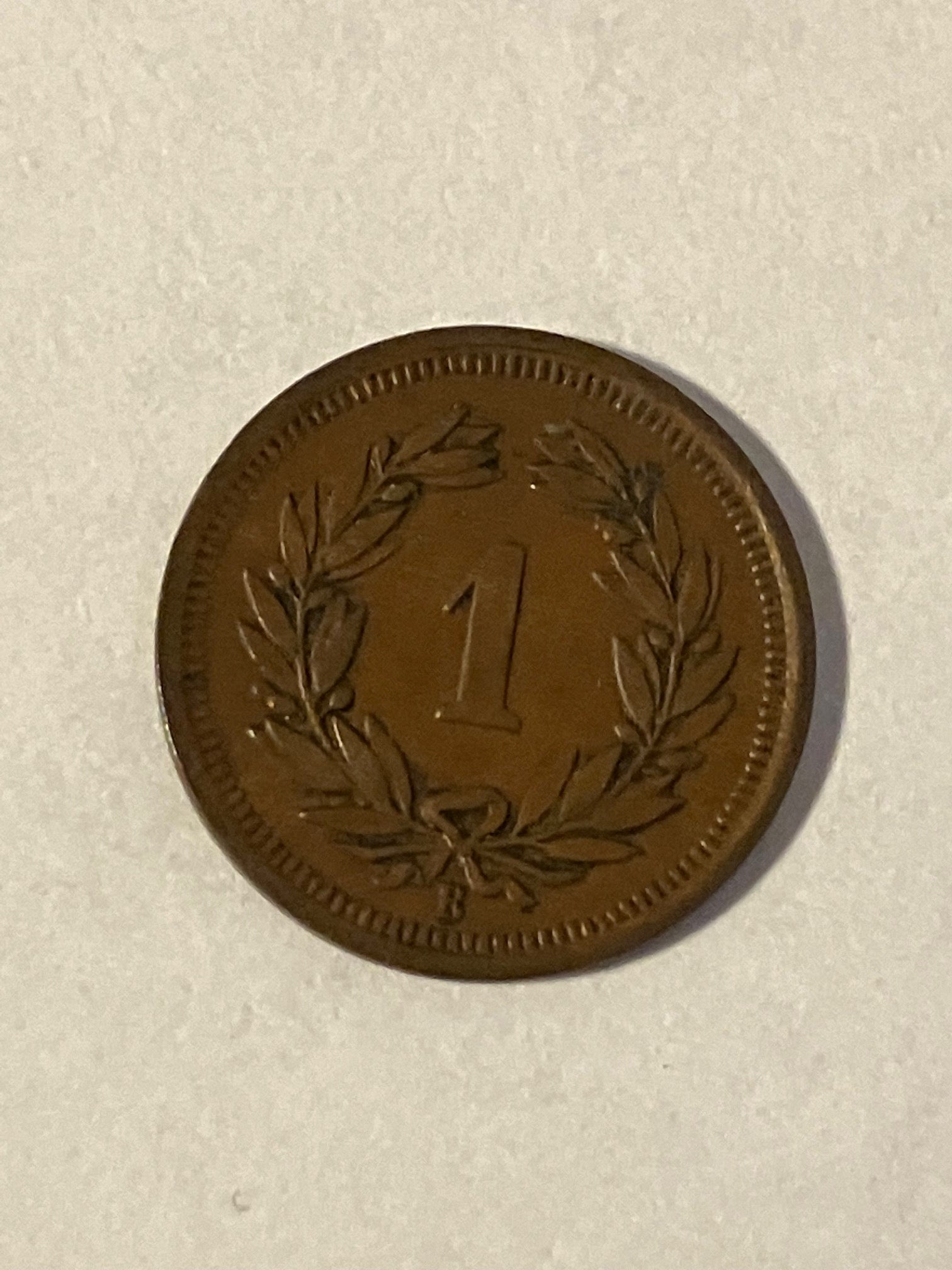 1 Rappen Switzerland 1929