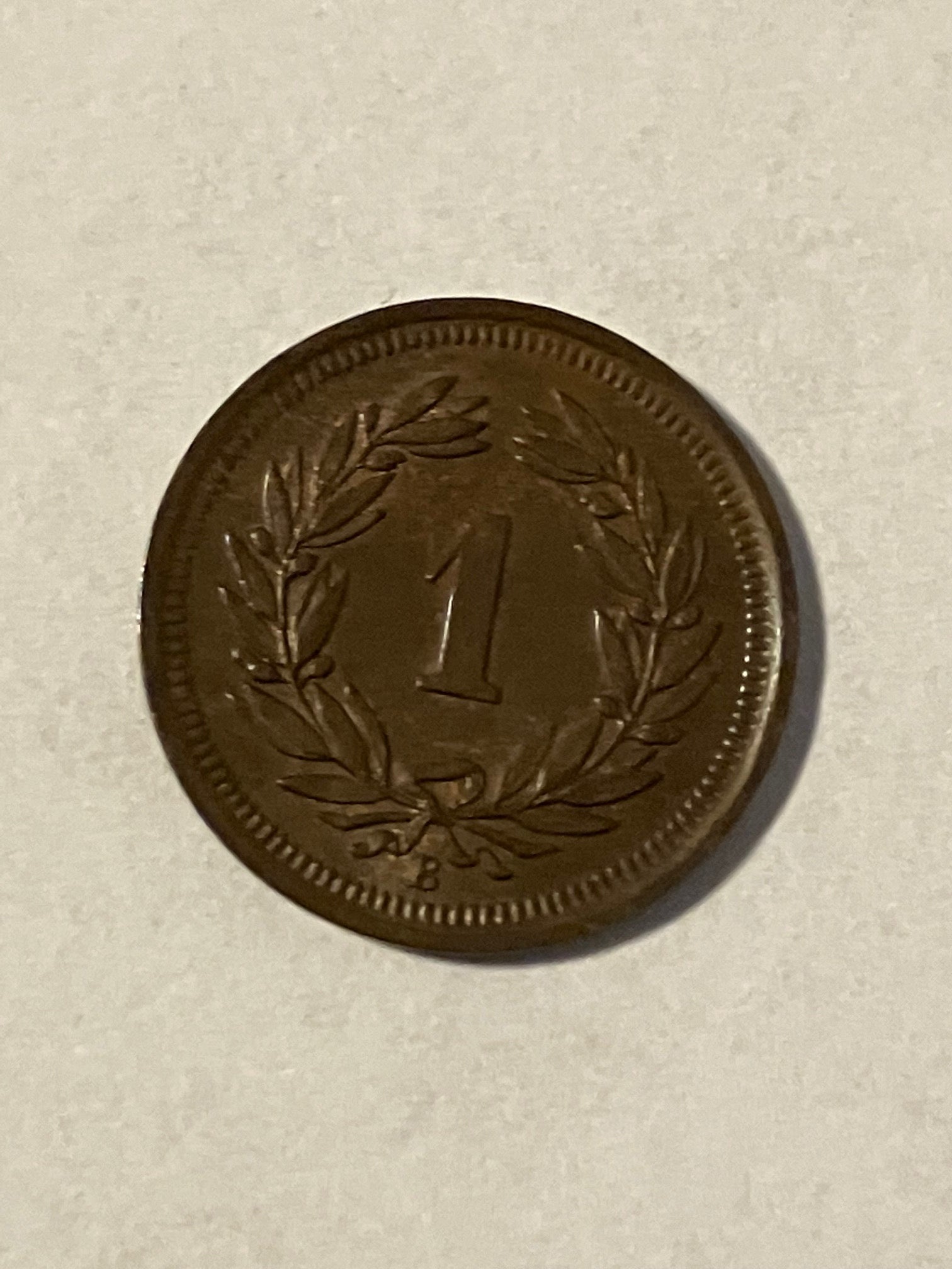 1 Rappen Switzerland 1931