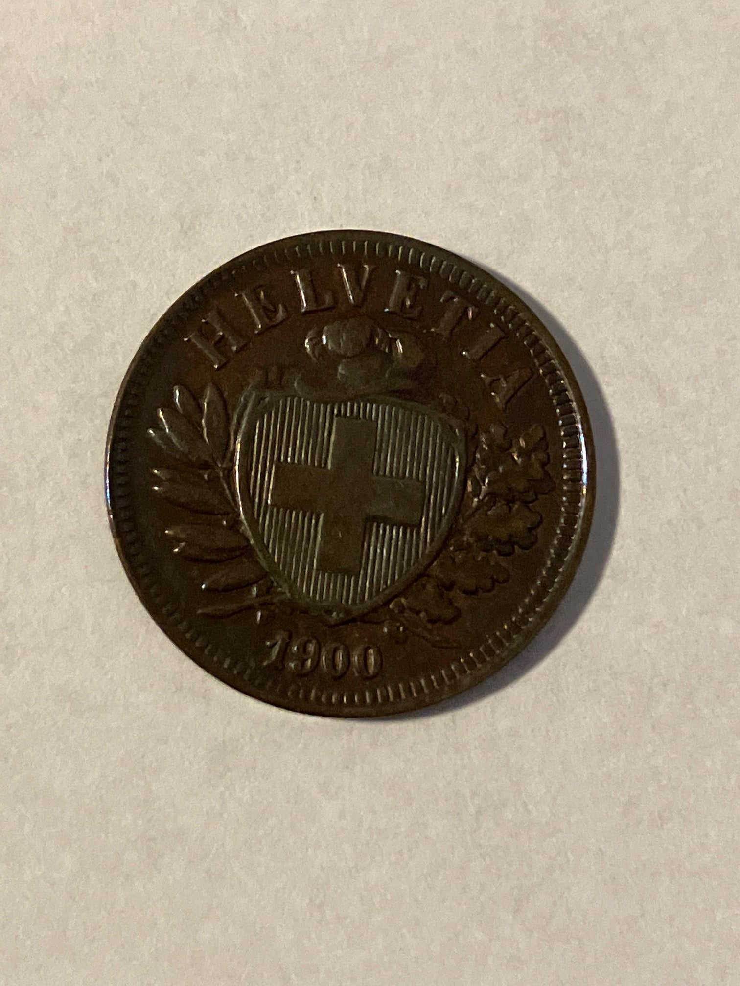2 Rappen Switzerland 1900