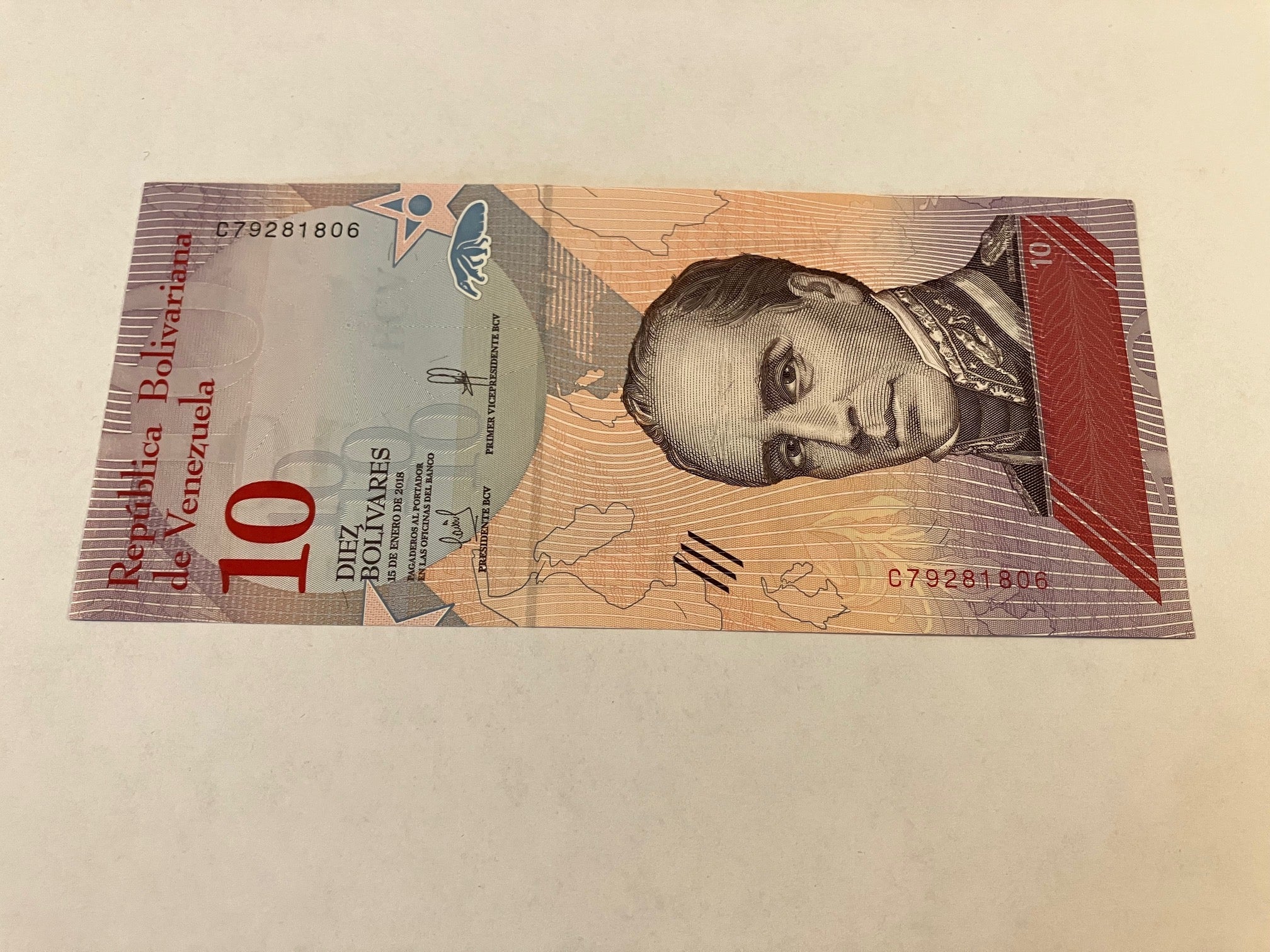10 Bolivares Venezuela