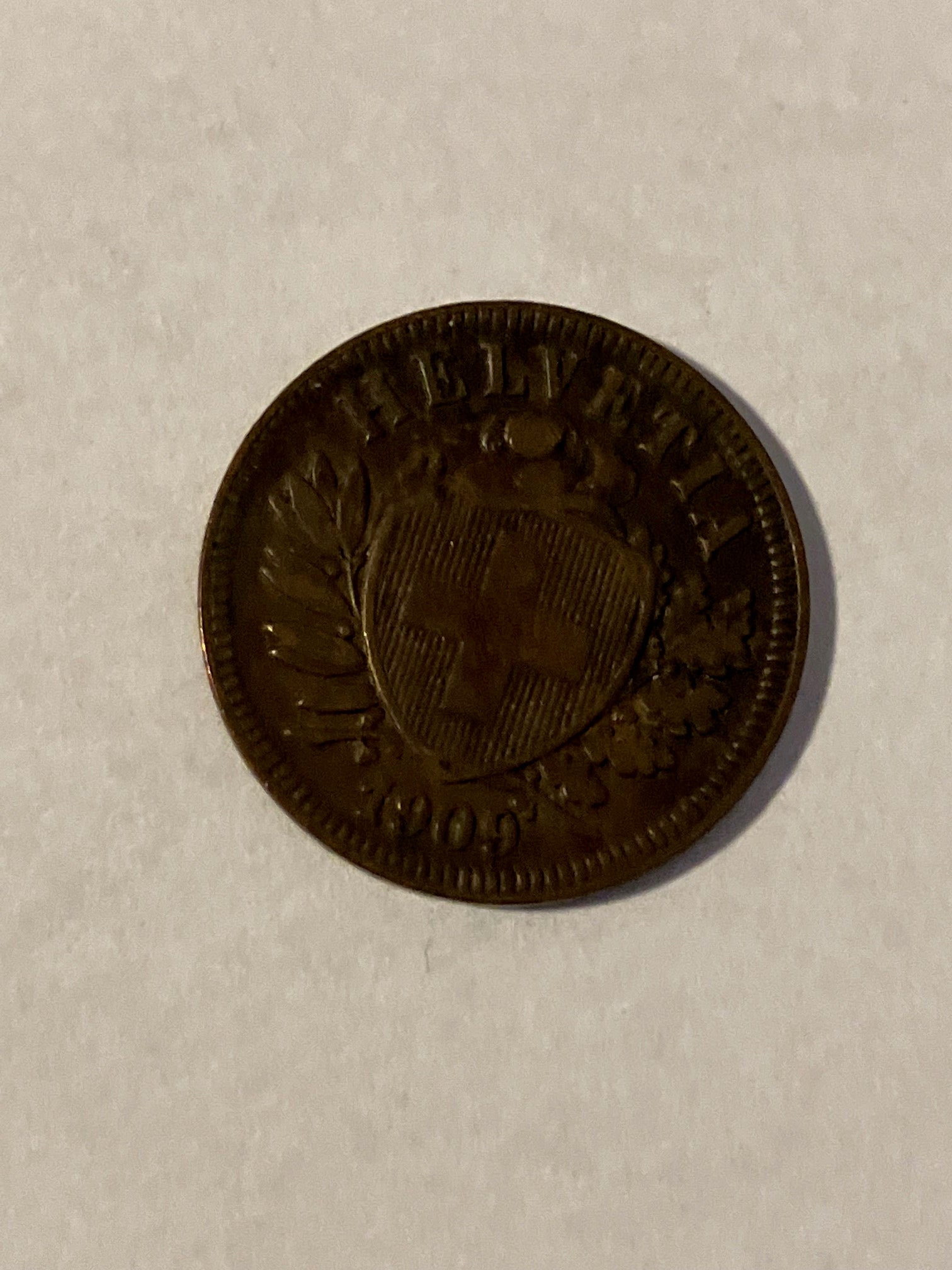2 Rappen Switzerland 1909