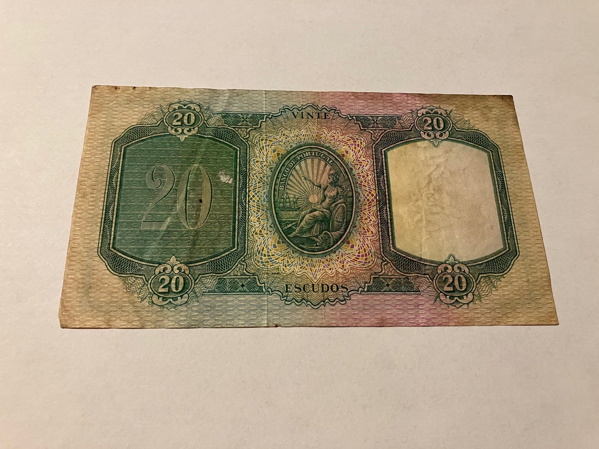 20 Escudos Portugal 1949
