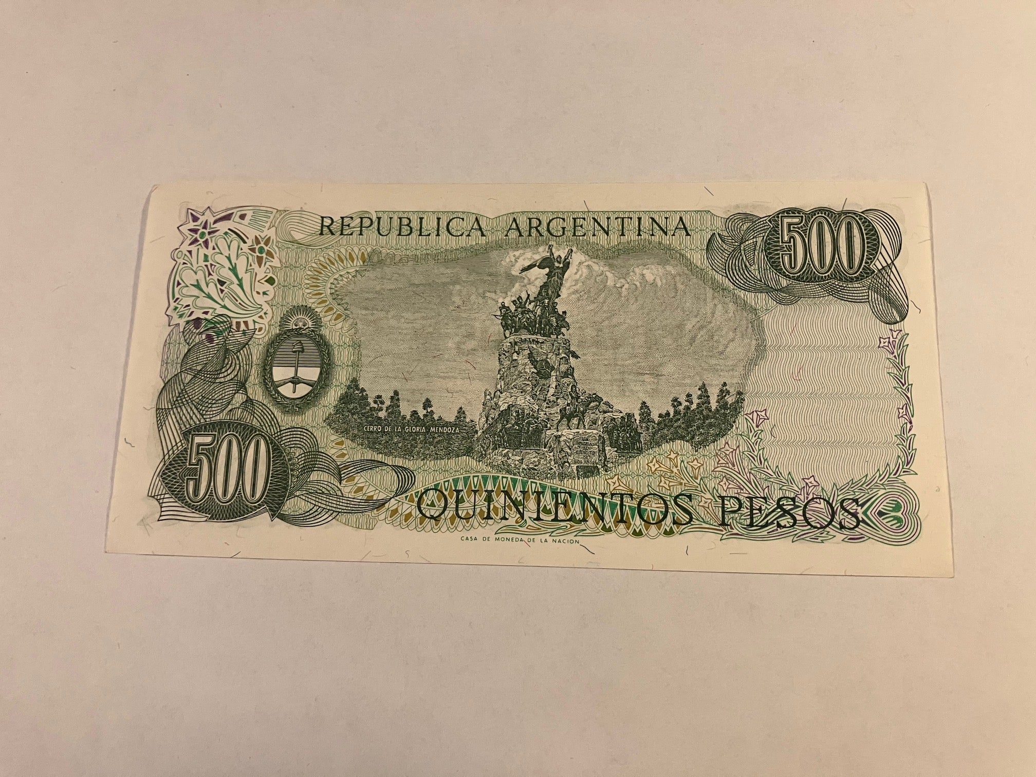 500 pesos Argentina